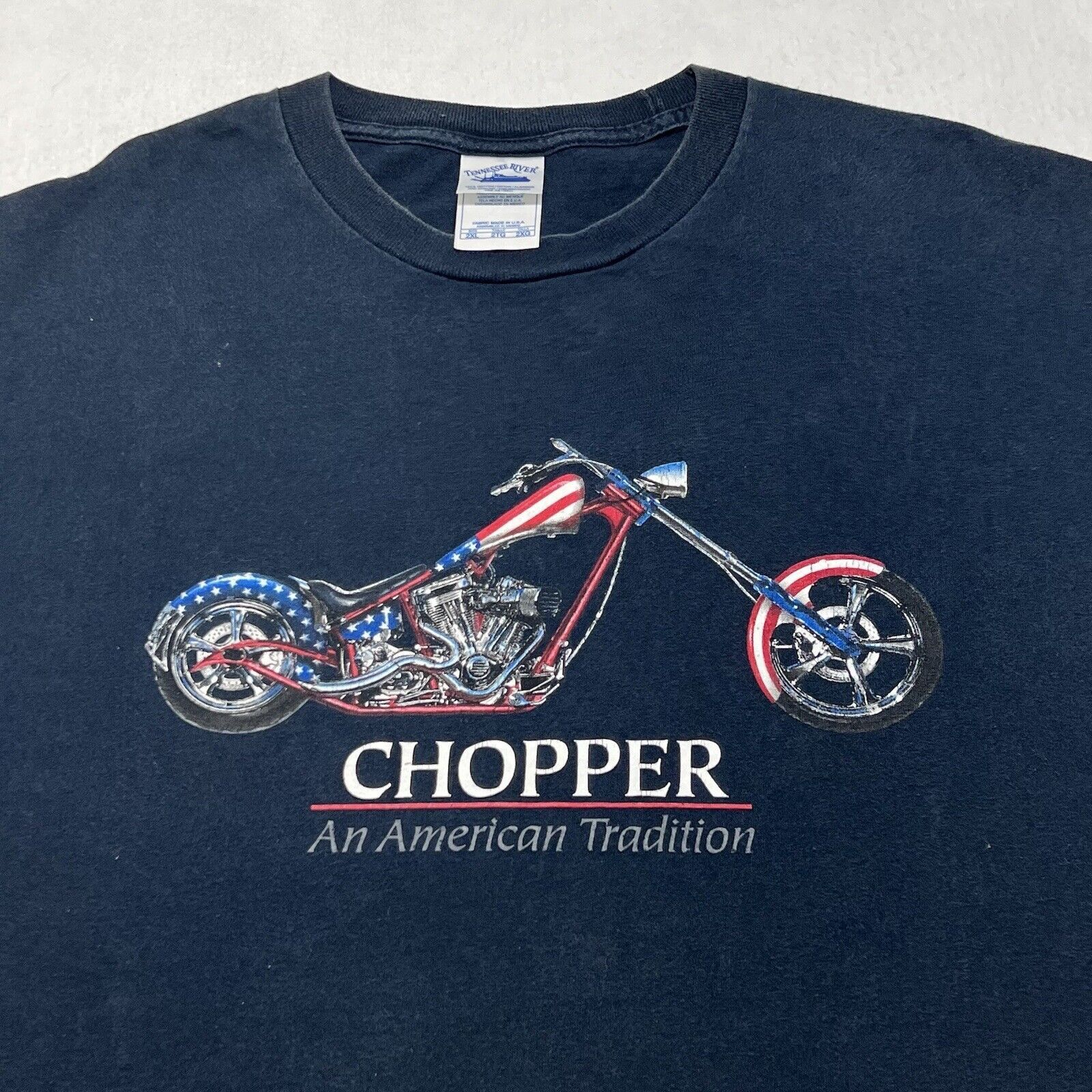 Other Vintage Tennessee River Chopper American Tradition Graphic T Size US XXL / EU 58 / 5 - 2 Thumbnail