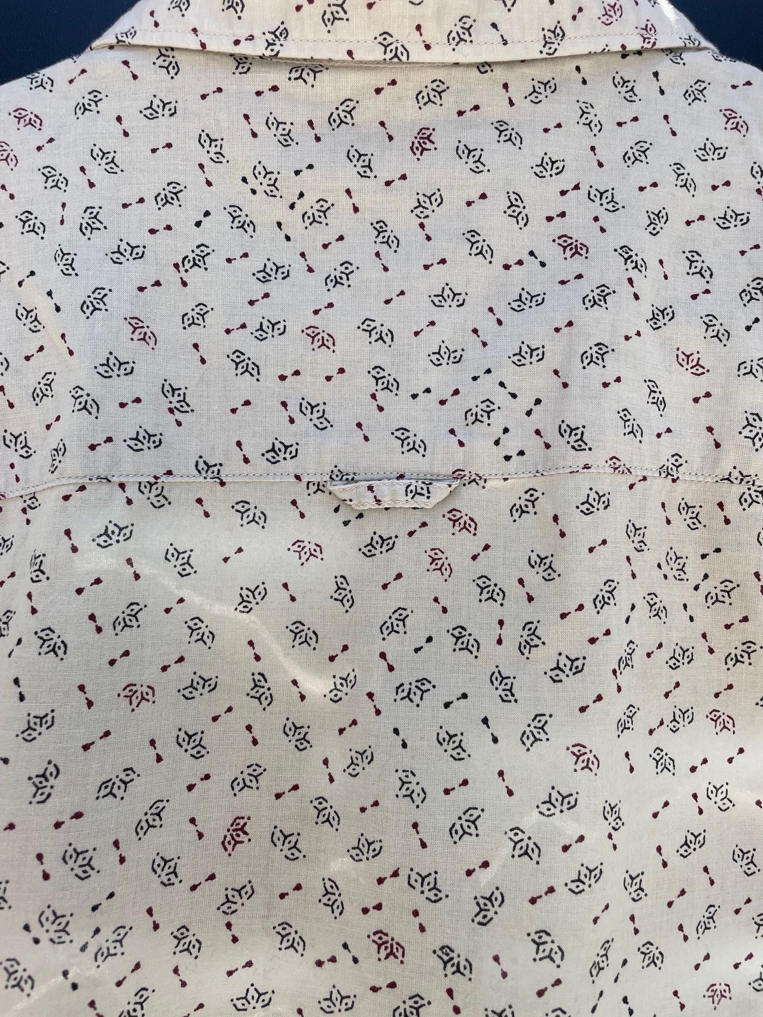Allsaints AllSaints Kawaba White Foliage Shirt – Size M Size US M / EU 48-50 / 2 - 3 Thumbnail