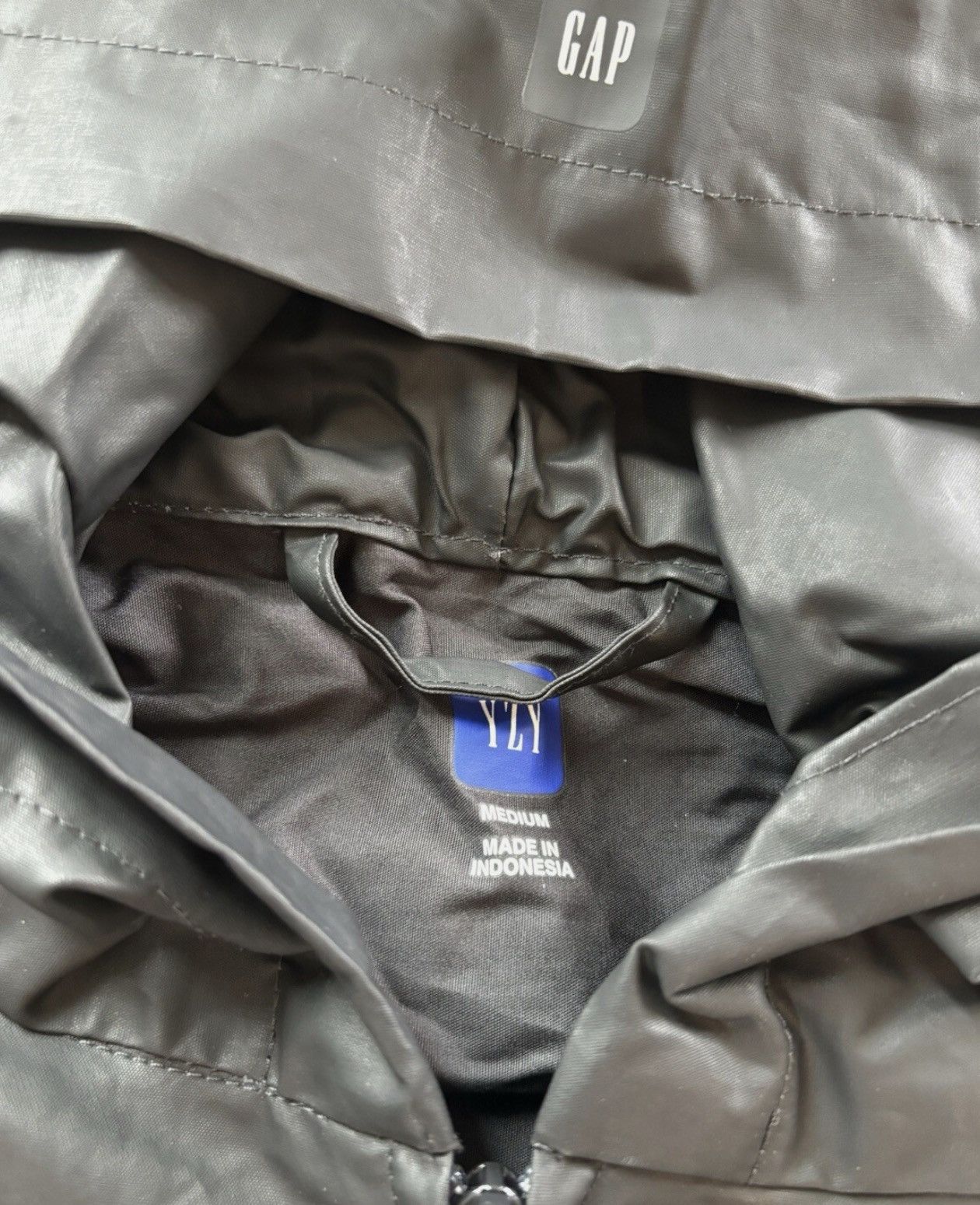 Balenciaga × Gap × Yeezy Yeezy Gap Coated Cotton Overalls Size US 32 / EU 48 - 3 Thumbnail
