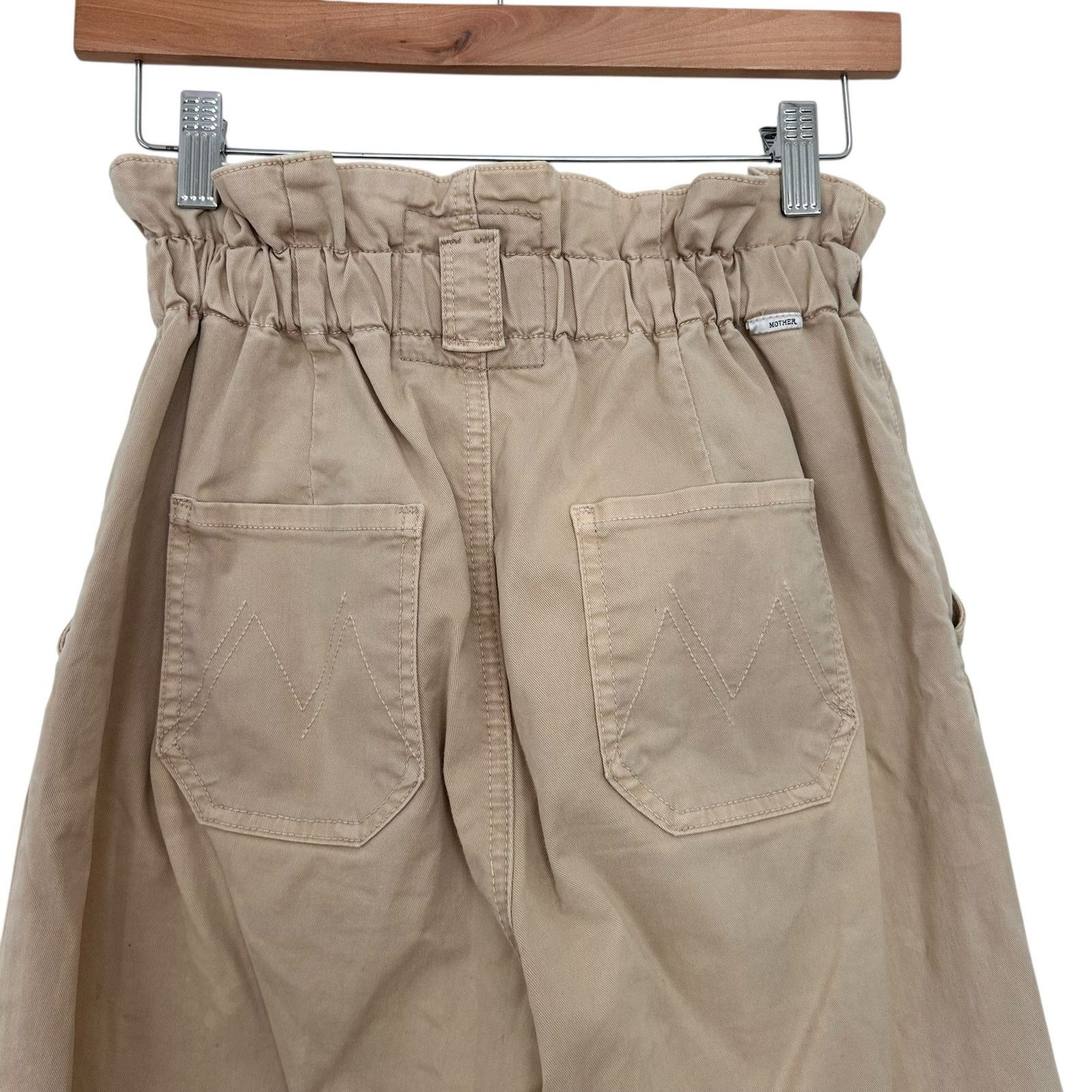 MOTHER MOTHER Tan The Yo-yo Greaser Ankle Pants Sz 24 Size 24" / US 00 / IT 34 - 5 Thumbnail