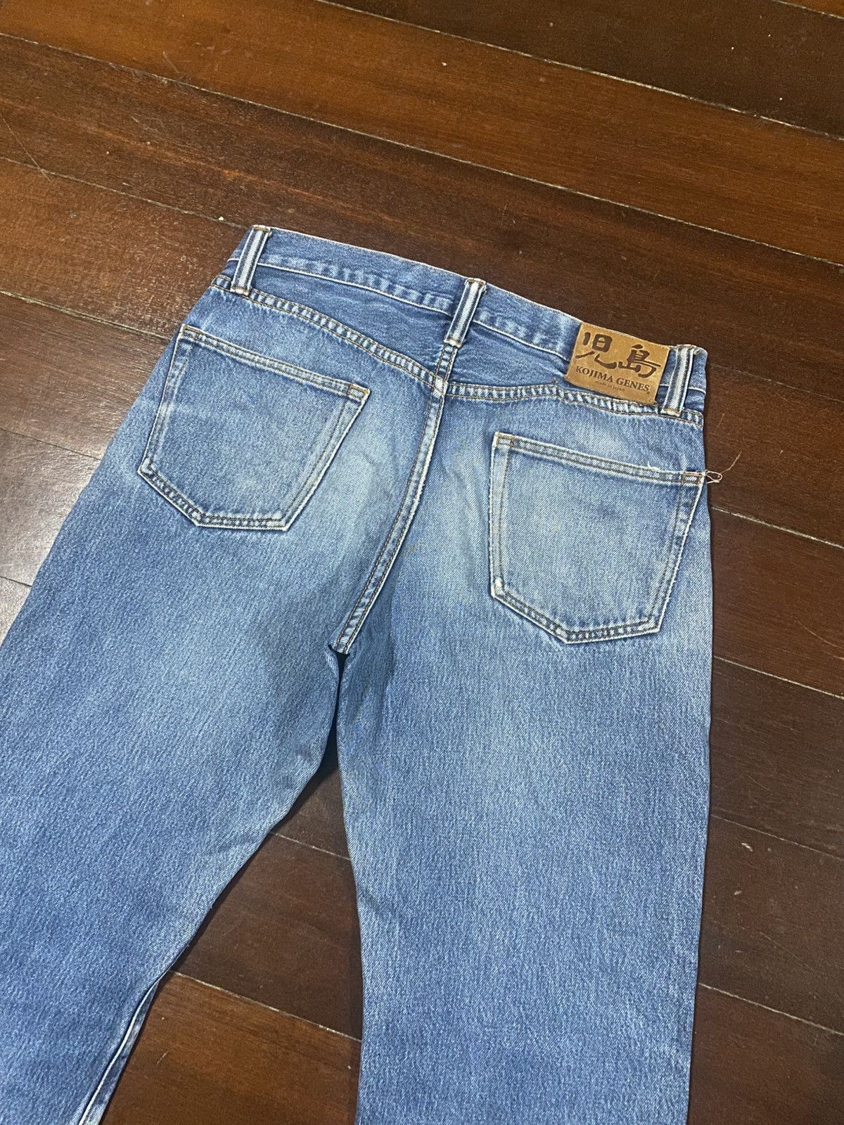KOJIMA GENES Vintage Japan Kojima genes mud wash distressed non selvedge Size US 32 / EU 48 - 13 Thumbnail