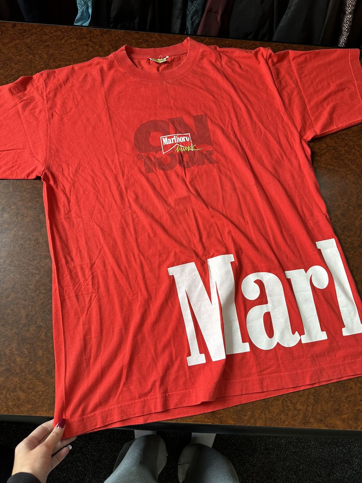 Band Tees × Marlboro Vintage 90’s Marlboro Unlimited Graphic Tee Shirt baggy Size US XL / EU 56 / 4 - 9 Thumbnail