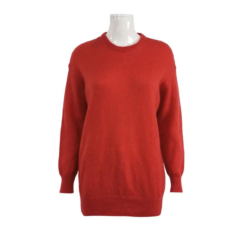 Max Mara MaxMara Red Mohair Women’s Pullover Sweater 0089 Size S / US 4 / IT 40 - 1 Thumbnail