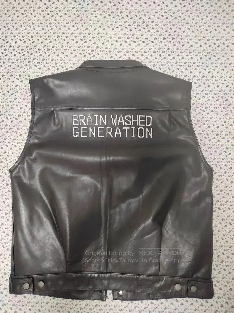 Undercover Levis x undercover Dance of Death leather turned into a ves Size US M / EU 48-50 / 2 - 5 Thumbnail