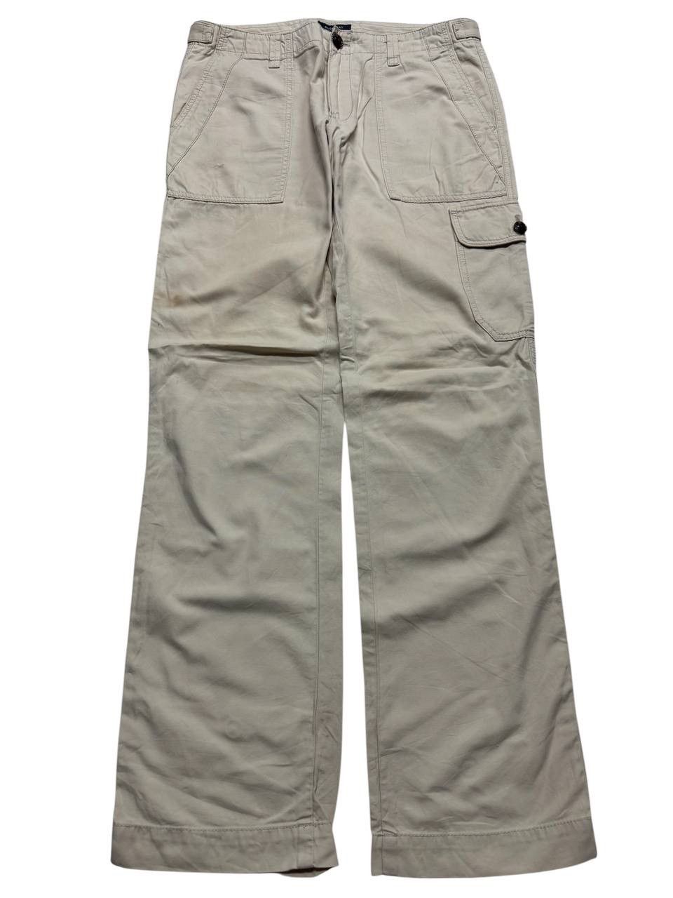 Designer 💥Vintage Burberry London Tactical Cargo Baker Pants Style Size US 32 / EU 48 - 2 Thumbnail