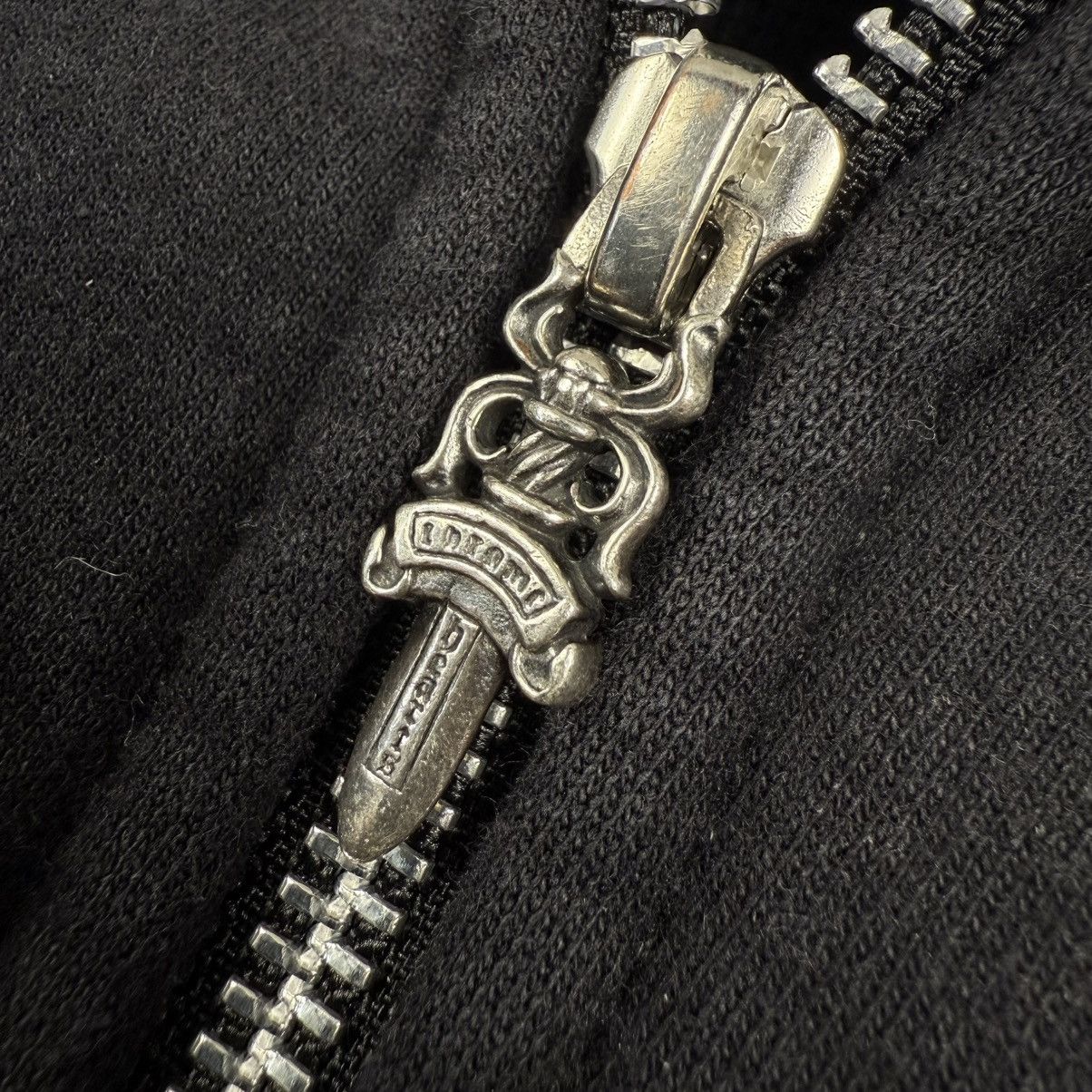 Chrome Hearts Chrome Hearts Los Angeles Thermal Horseshoe Black Zip Hoodie Size US XL / EU 56 / 4 - 4 Thumbnail