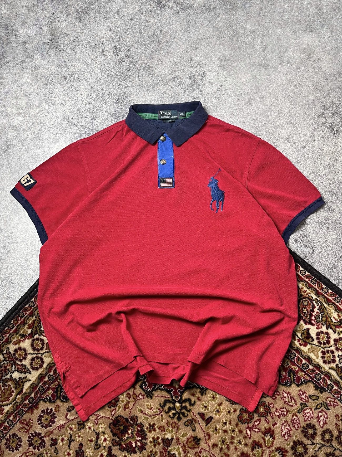 Polo Ralph Lauren 🔥USA RALPH LAUREN POLO RUGBY 90’S T SHIRT CHIEF KEEF Size US M / EU 48-50 / 2 - 1 Thumbnail