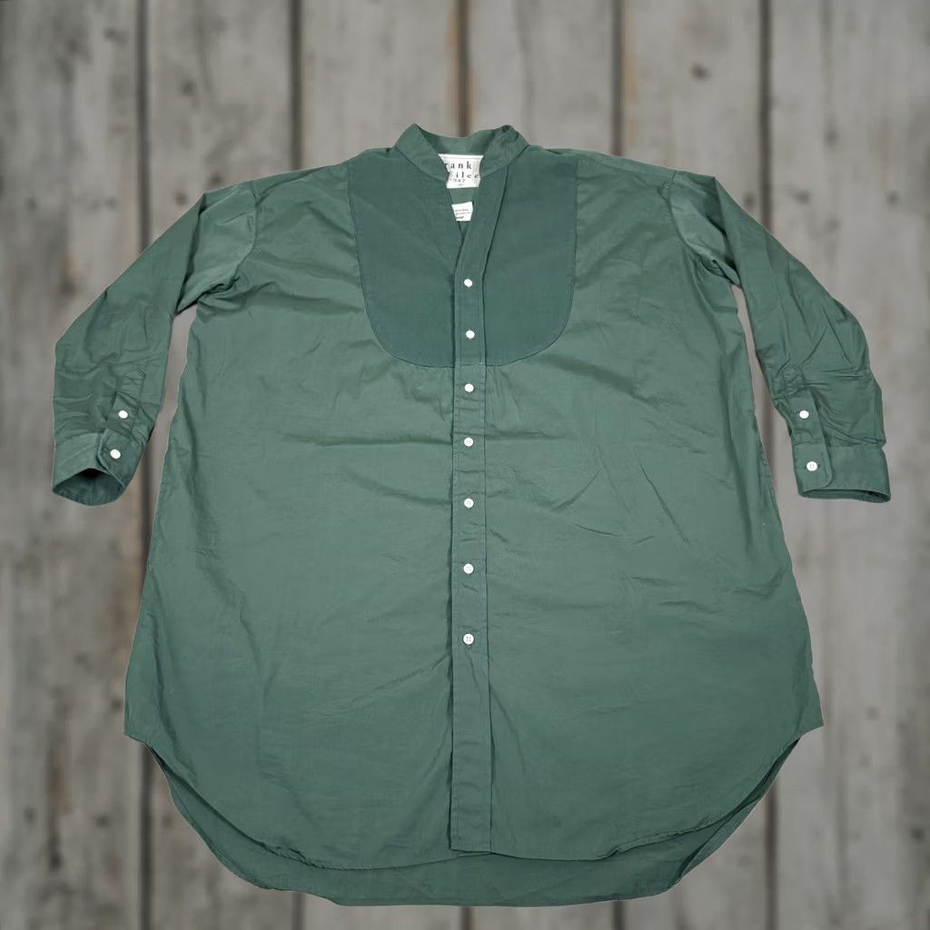 Frank & Eileen Frank Eileen Shirt Dress Womens S Green Tory Button Up Top Cotton Dress Length Short Size S / US 4 / IT 40 - 1 Thumbnail