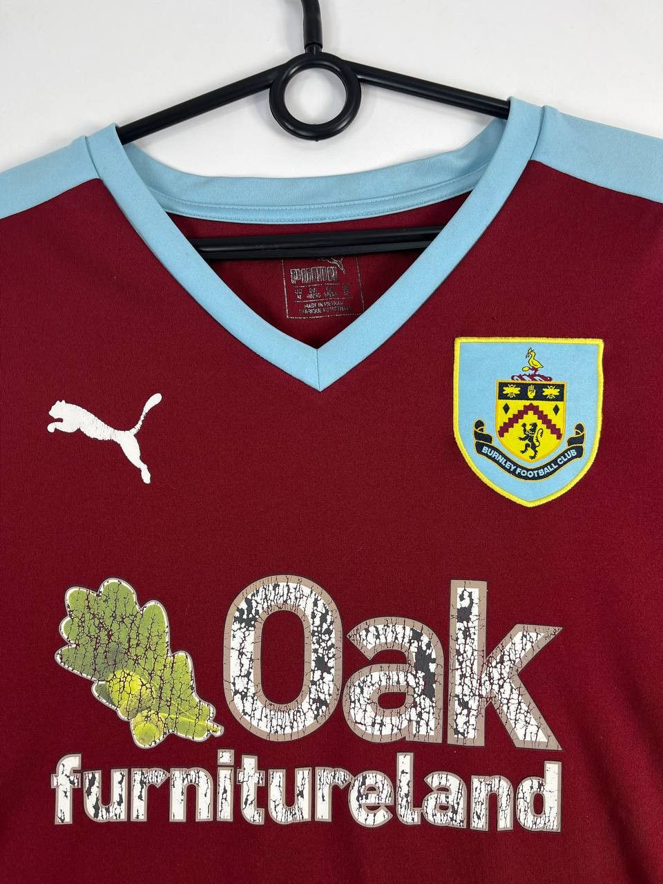 Puma Burnley FC Home Shirt 2015-2016 Football Jersey Puma Size L Size US L / EU 52-54 / 3 - 2 Thumbnail