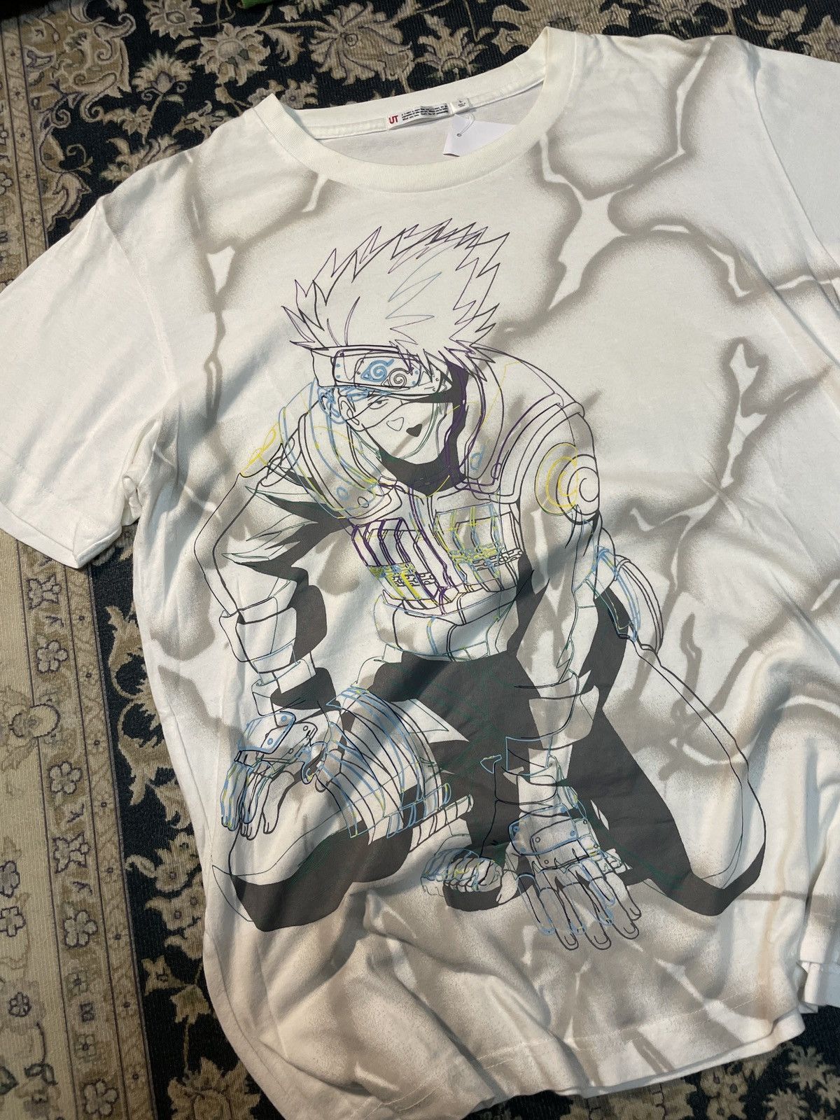 Cartoon Network Japanese Anime Manga Naruto OVERPRINT Size US L / EU 52-54 / 3 - 3 Thumbnail