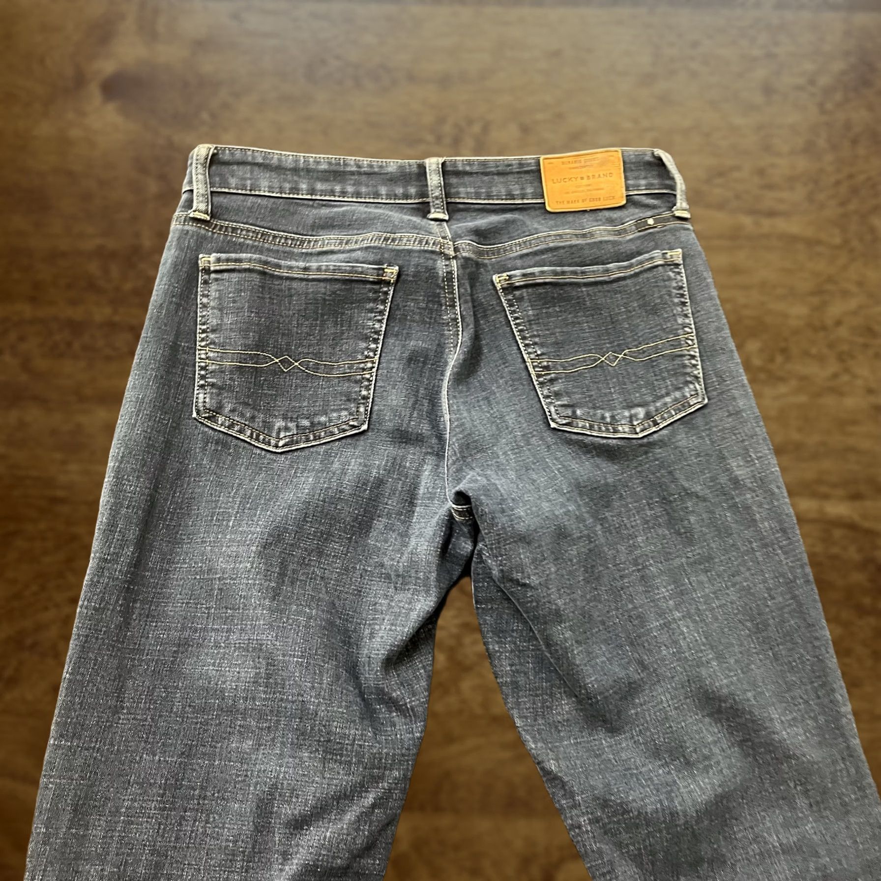 Lucky Brand Lucky Brand Jeans Womens 6/28 Blue Medium Wash Straight Leg Denim Size 28" / US 6 / IT 42 - 1 Thumbnail