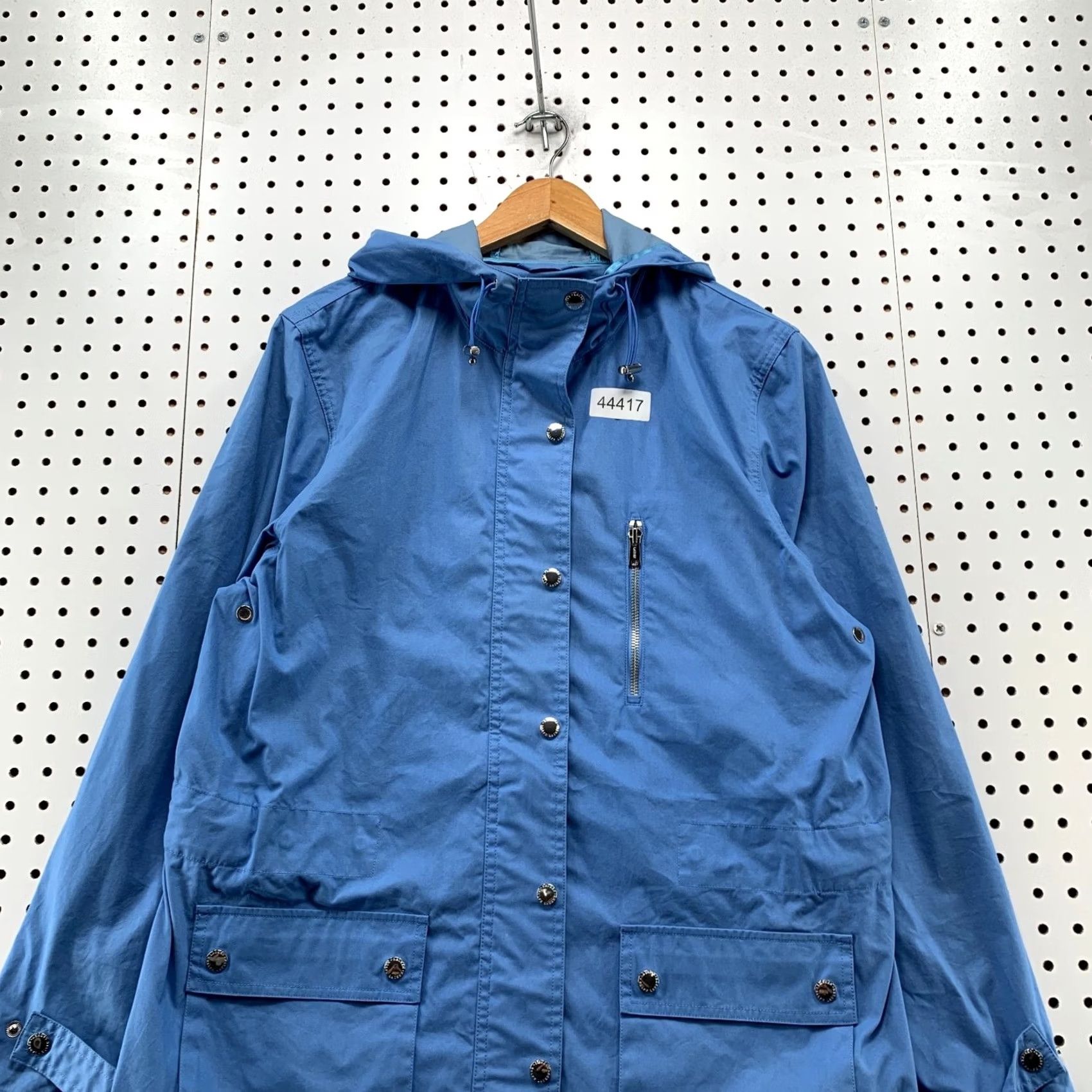 Ralph Lauren Lauren Ralph Jacket Womens L Blue Windbreaker Sky Hooded Lightweight Size L / US 10 / IT 46 - 2 Thumbnail