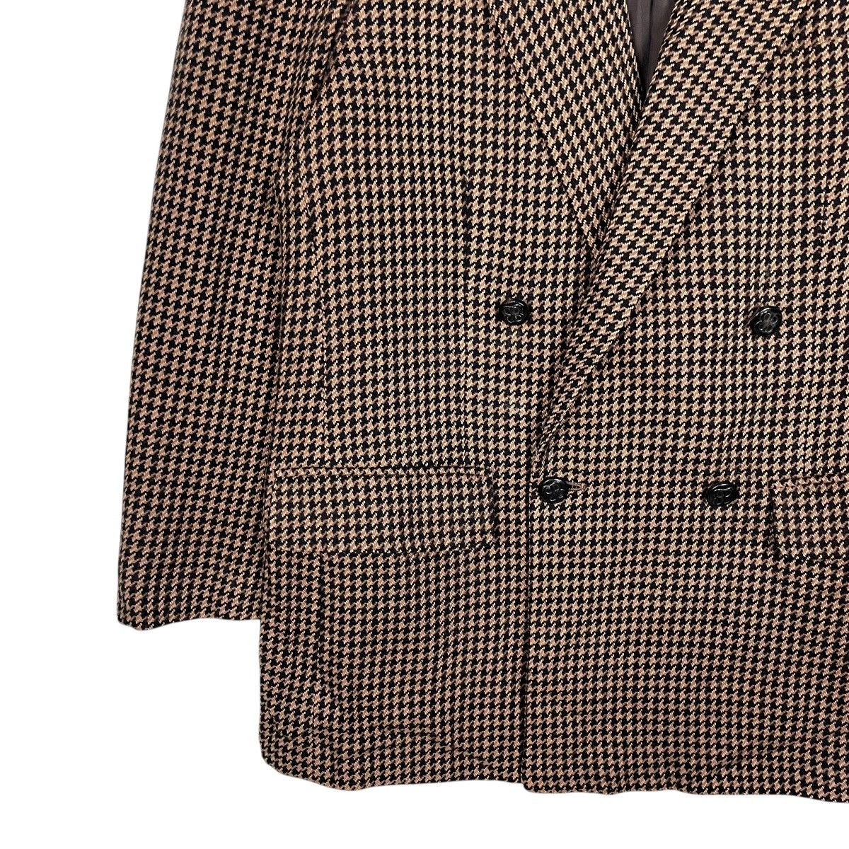 Balenciaga Balenciaga Paris Herringbone Wool Double Breasted Jacket Size US M / EU 48-50 / 2 - 3 Thumbnail