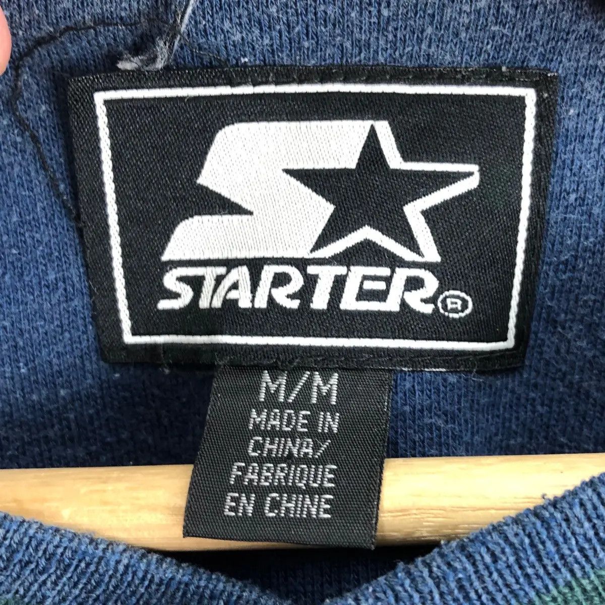 Starter Vtg STARTER ATHLETIC Embroidered Sport Sweatshirt Size US M / EU 48-50 / 2 - 7 Thumbnail