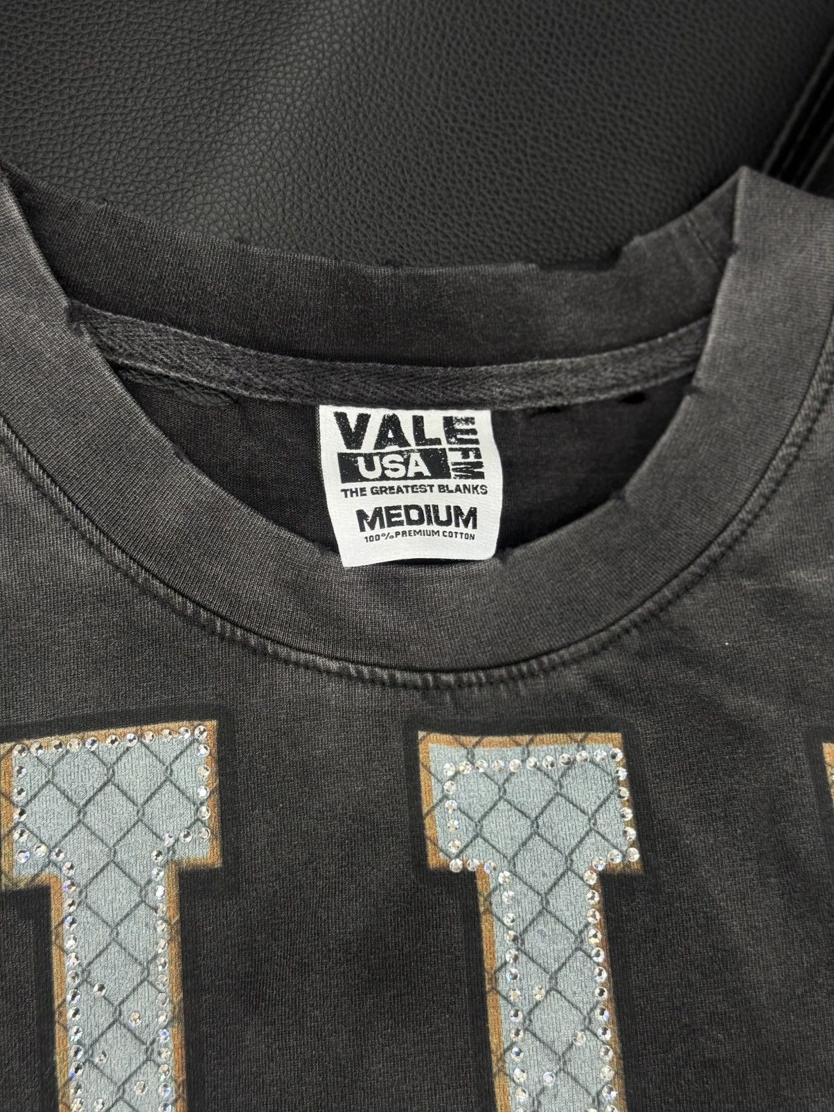 Vale Valley Stone Football Tee Shirt Shiny Size M (NEW) Size US M / EU 48-50 / 2 - 7 Thumbnail