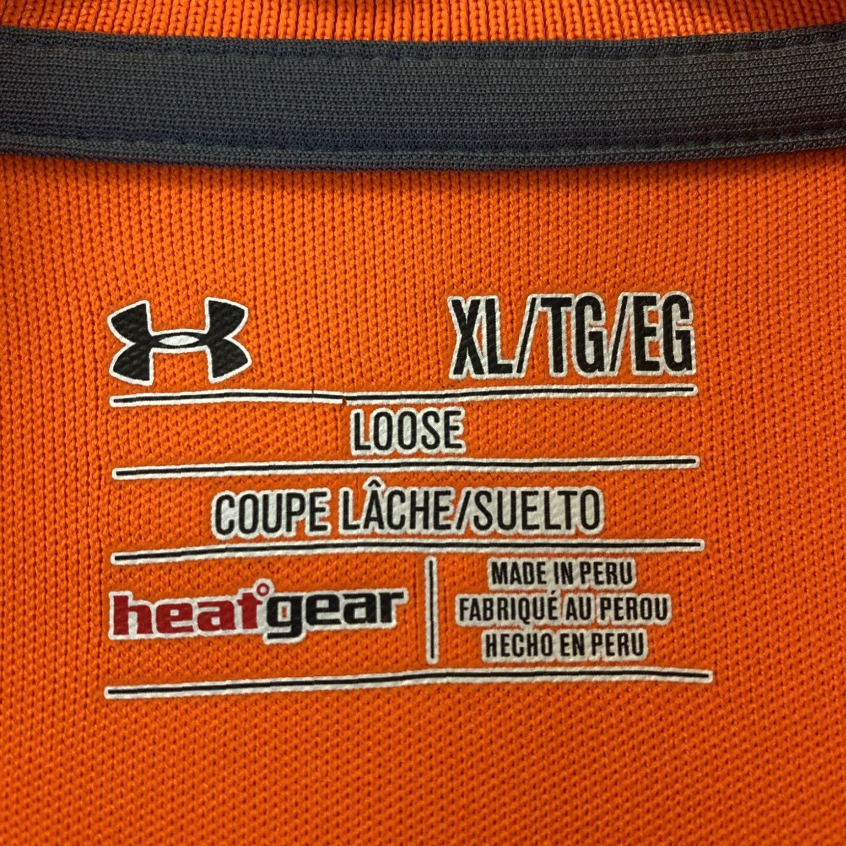 Under Armour VINTAGE? None. It's Under Armour Polo Shirt Men XL Orange Short Sleeve Golf Stretch—Under Armour Polo Shirt Men XL Orange Short Sleeve Golf Shirt Size US XL / EU 56 / 4 - 7 Thumbnail