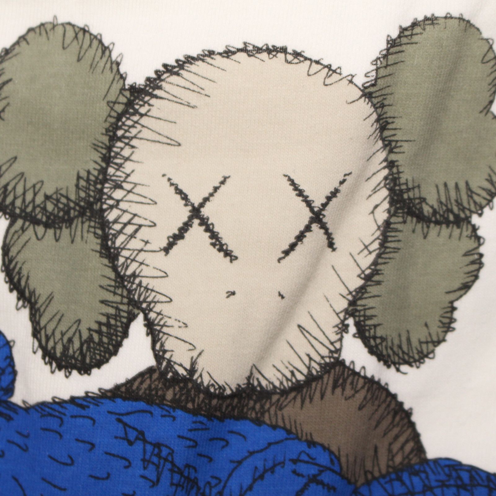 Kaws KAWS x Uniqlo Gone BFF Companion White Tee - Size XSmall (X Size US XS / EU 42 / 0 - 4 Thumbnail