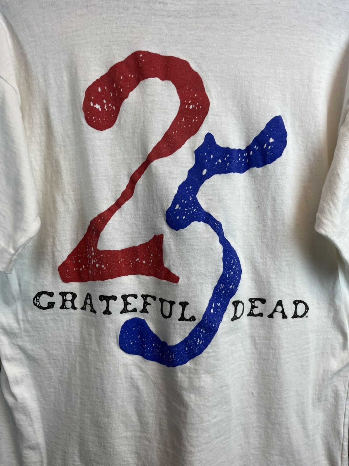 Band Tees × Grateful Dead × Vintage RARE 90s Grateful Dead 25 years band tee Size US L / EU 52-54 / 3 - 6 Thumbnail