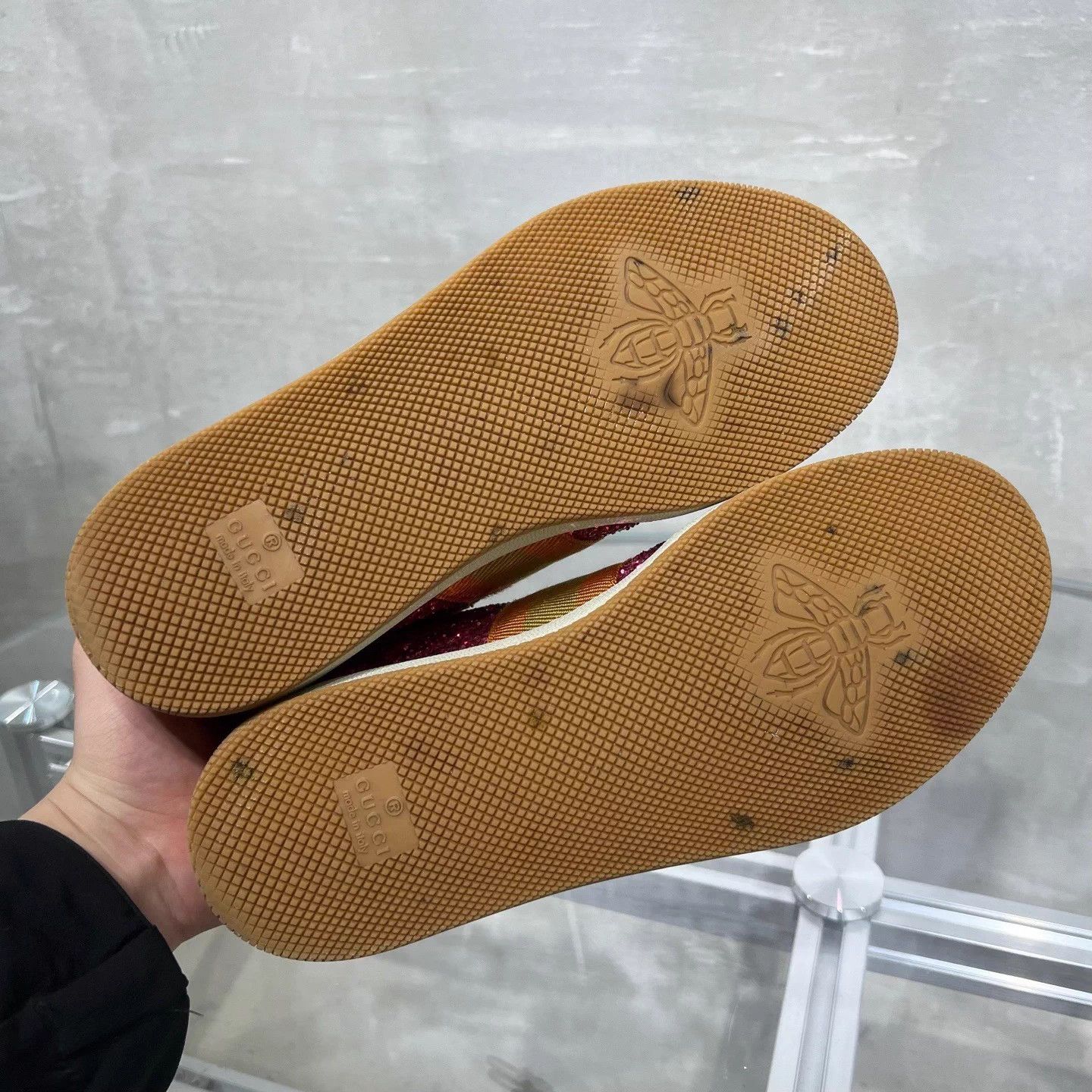 Gucci Gucci Screener Lovelight Color Sneakers Wmns 37 Size US 7 / IT 37 - 7 Thumbnail