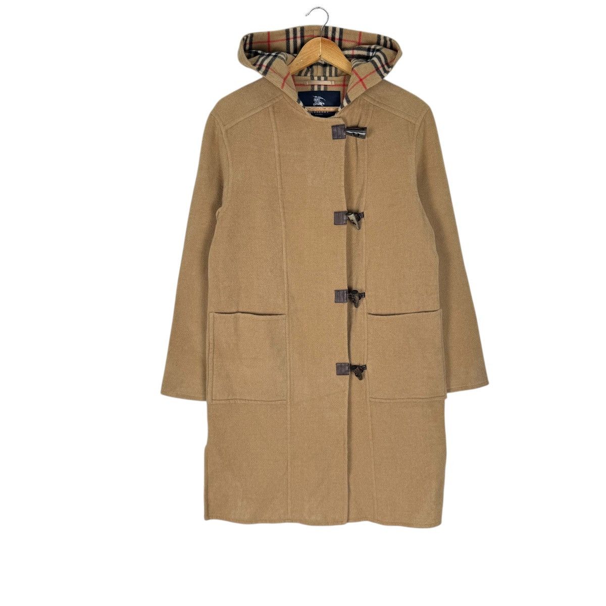 Burberry 🌟BURBERRY LONDON HOODIE DUFFLE JACKET Size M / US 6-8 / IT 42-44 - 2 Thumbnail