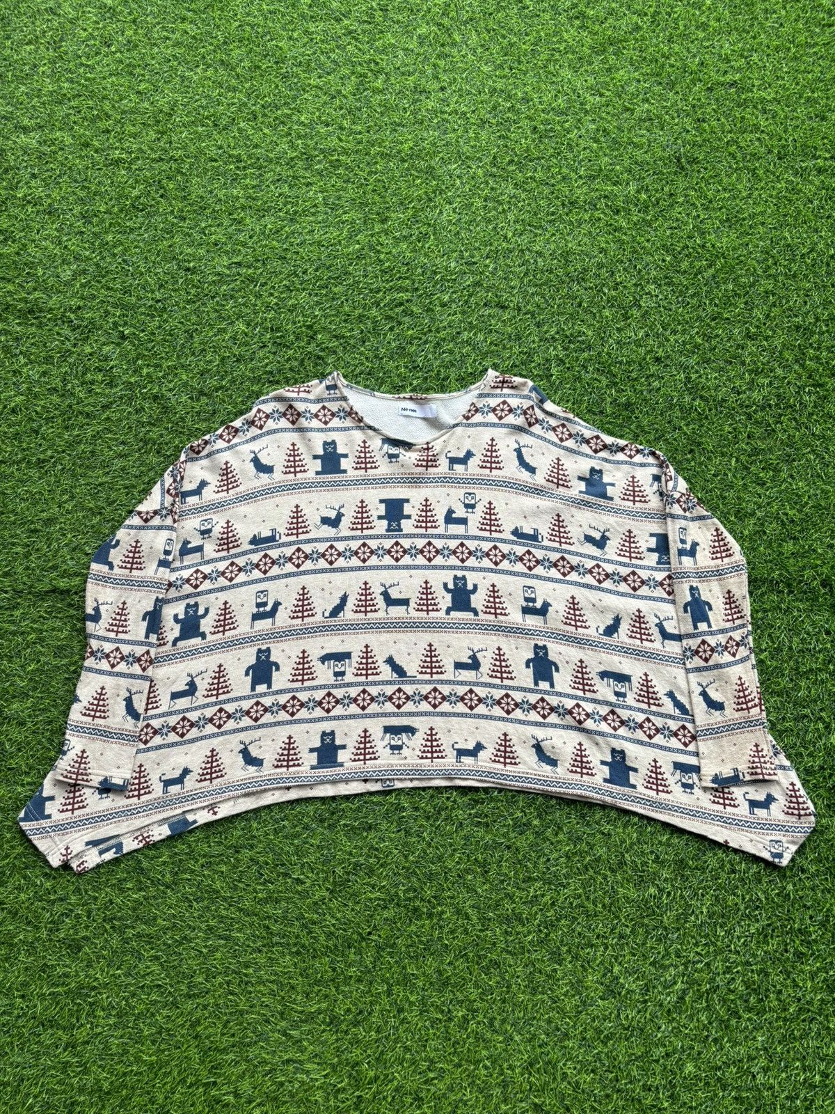 Ne-Net Ne-Net Issey Miyake Full Print Longsleeve Size ONE SIZE - 1 Thumbnail