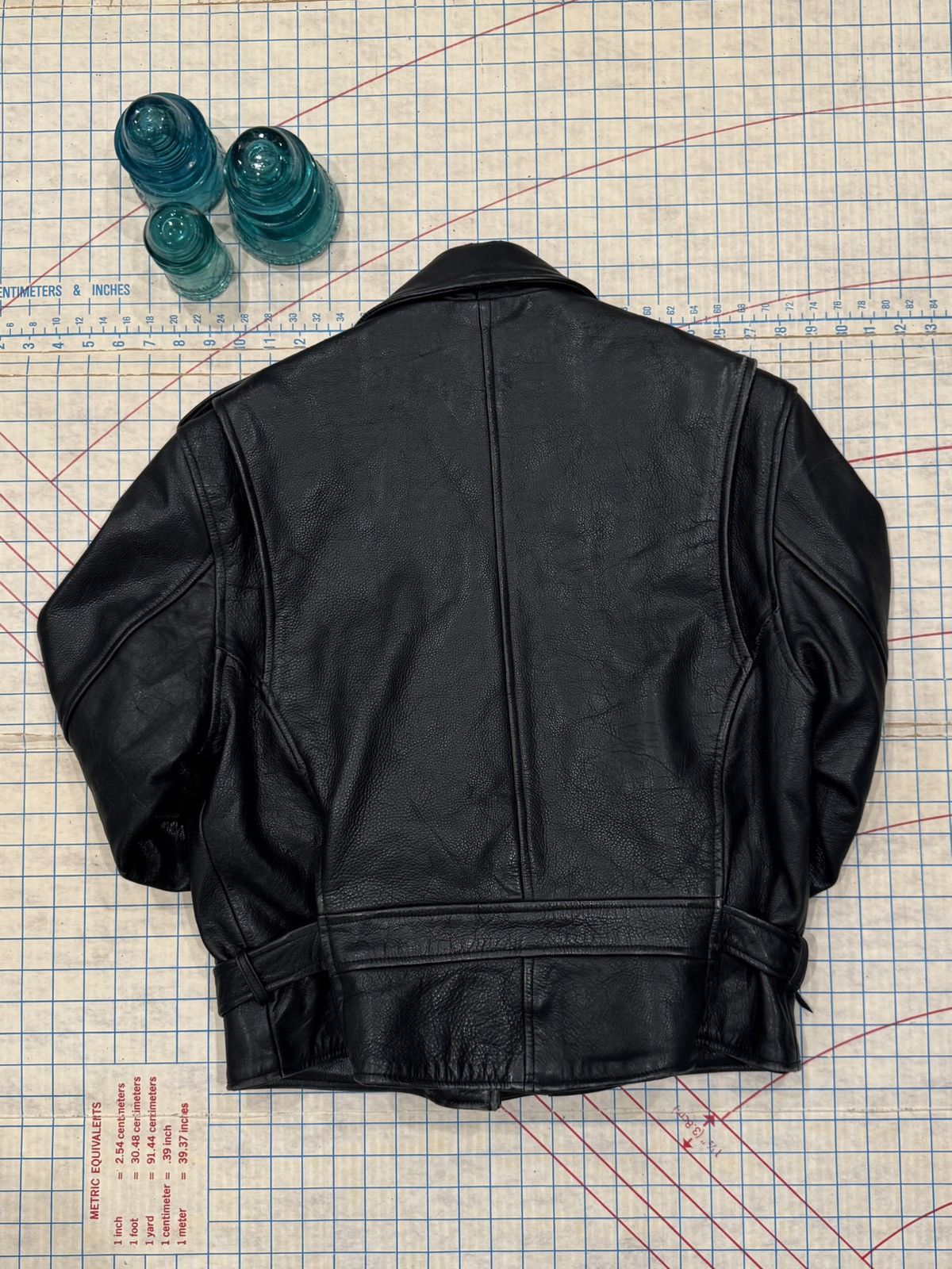 Wilsons Leather Wilson’s Leather Open Road Black Leather Motorcycle Jacket Size US M / EU 48-50 / 2 - 9 Thumbnail