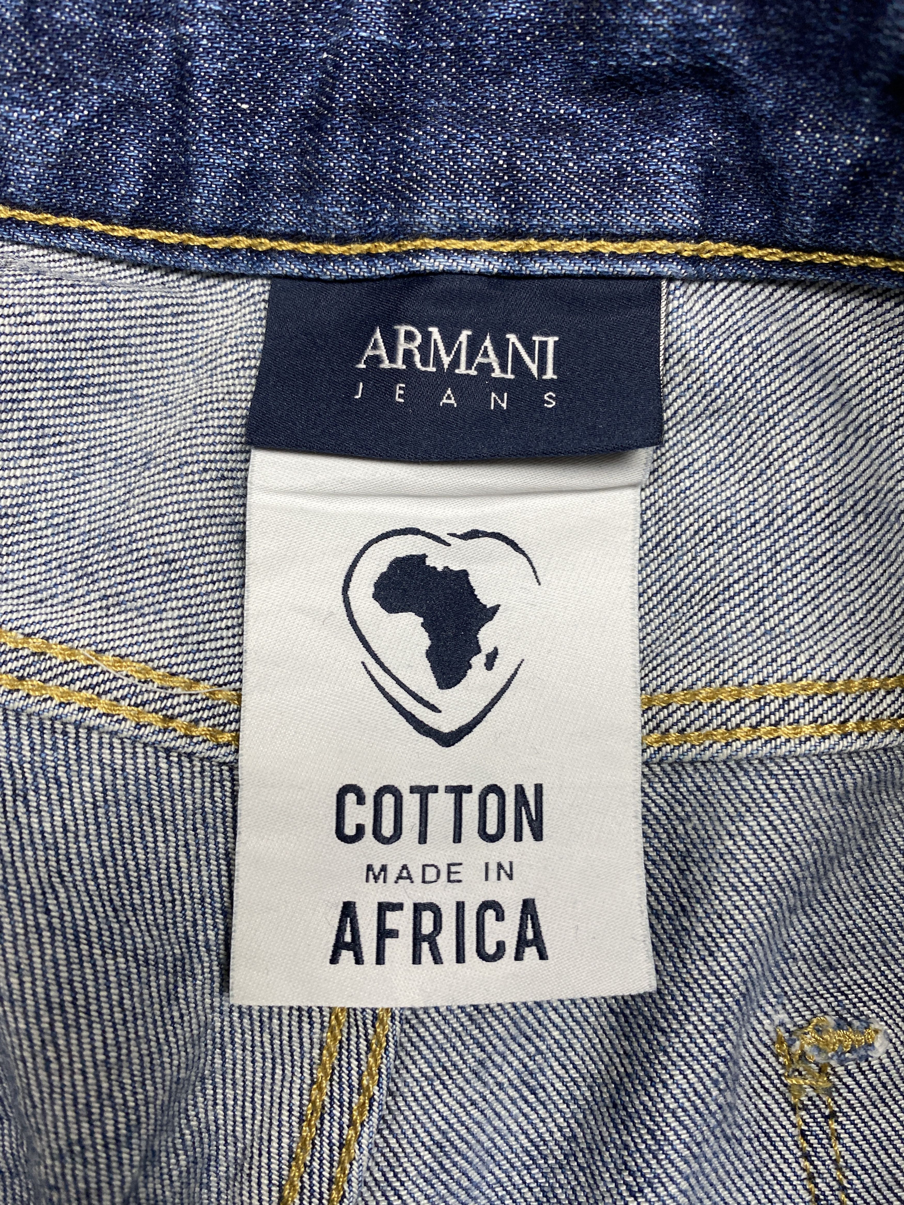 Armani Armani Jeans Vintage Mens Denim Pants Jeans Size US 31 - 7 Thumbnail