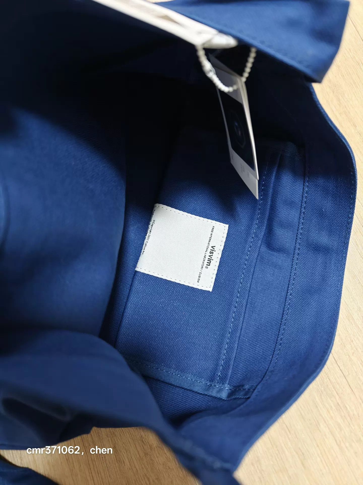 Visvim VISVIM 17SS SPOT MUSETTE BAG (FREE) Blue Cross/Shoulder Bag Size ONE SIZE - 4 Thumbnail