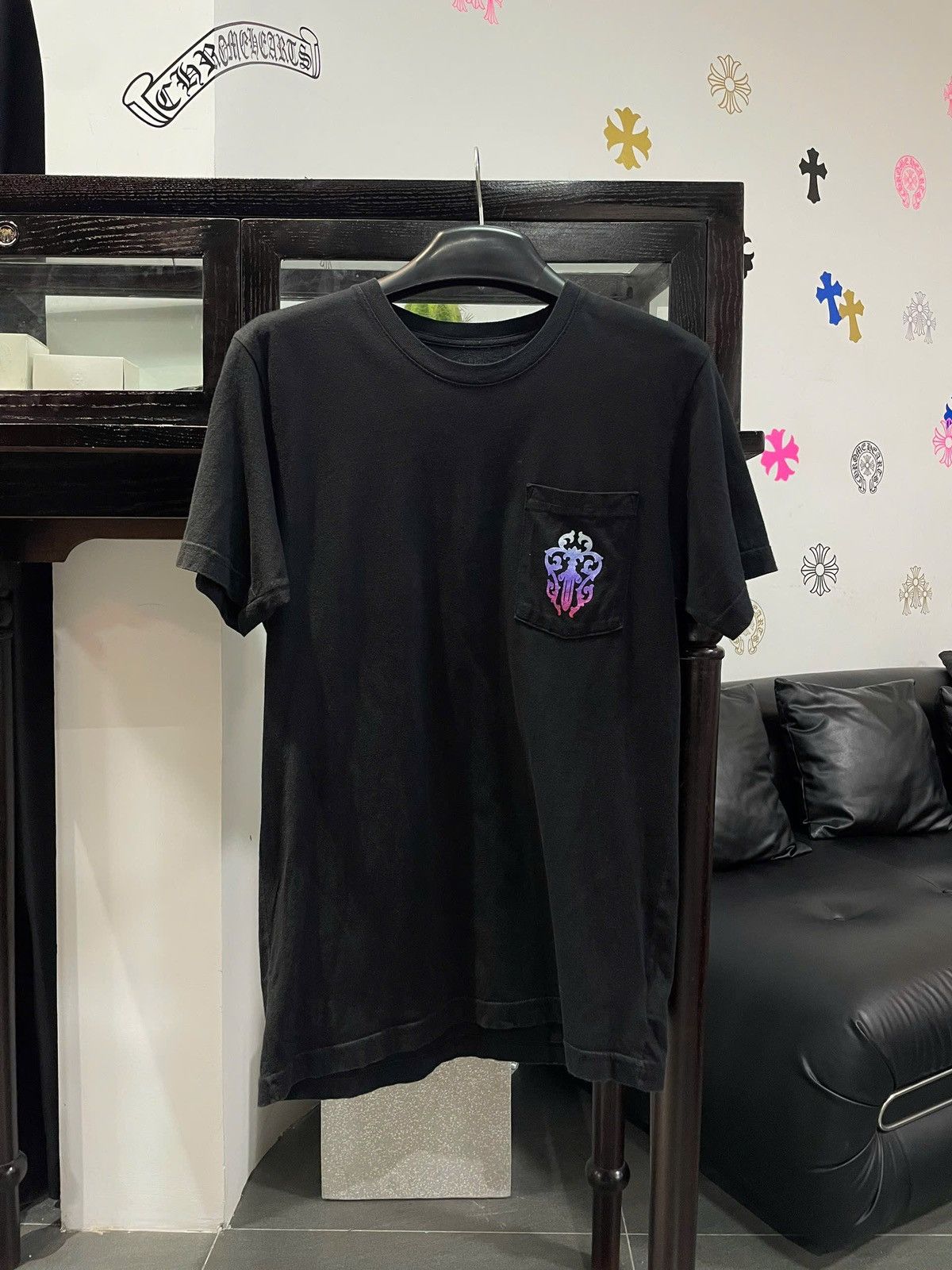 Chrome Hearts Chrome Hearts Gradient Dagger Tee Black Size US M / EU 48-50 / 2 - 1 Thumbnail