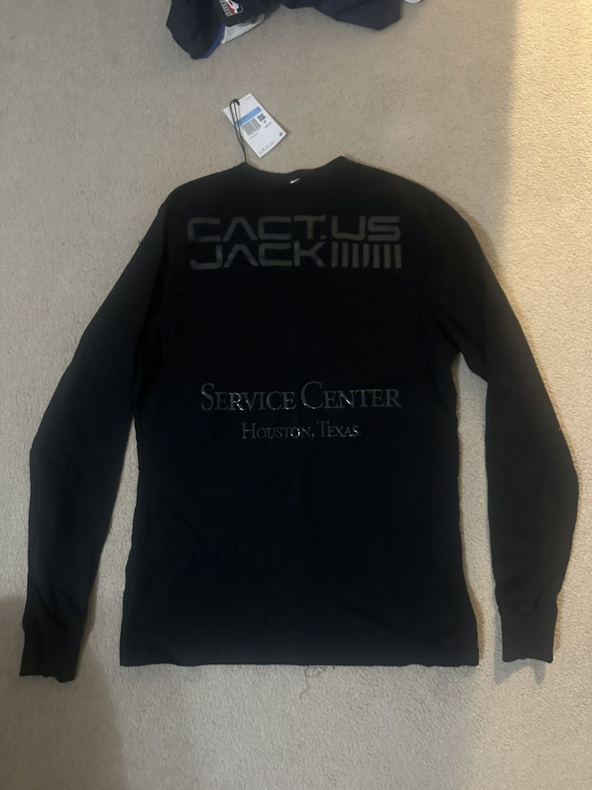 Nike × Travis Scott Cactus Jack Service center NRG BH long sleeve tee Size US M / EU 48-50 / 2 - 2 Thumbnail