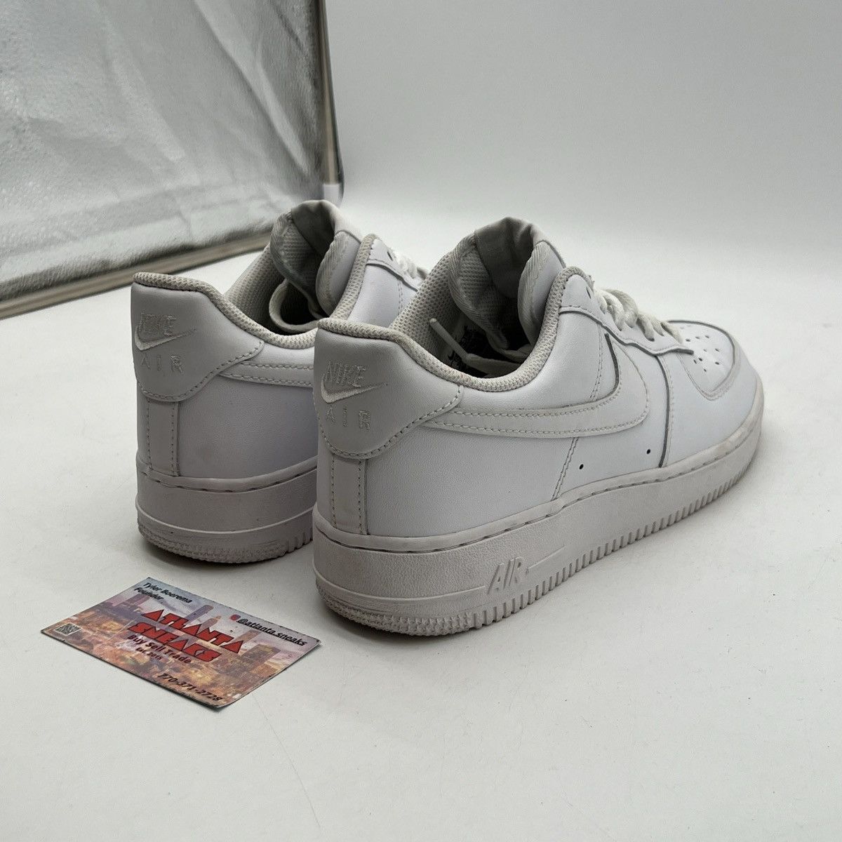 Nike Wmns Air Force 1 triple white Size US 9 / EU 42 - 5 Thumbnail