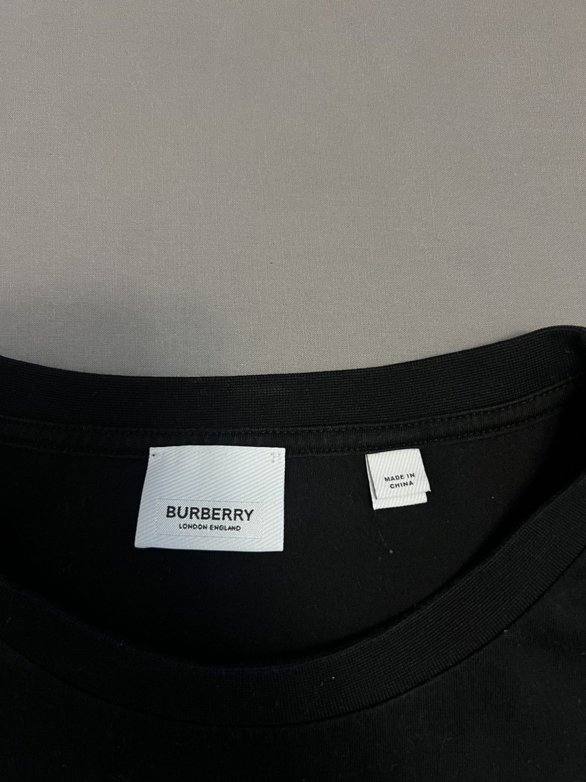 Burberry Burberry Basic T-Shirt with Logo on Sleeves Size US XXL / EU 58 / 5 - 4 Thumbnail