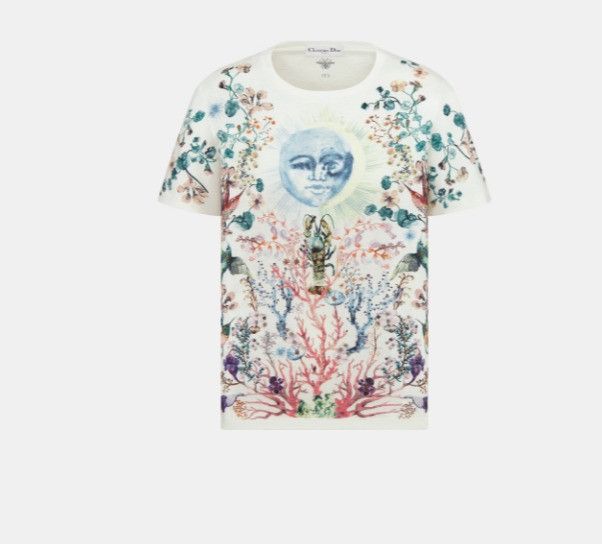 Dior o1w1db10225 413T09 T-Shirt in Multicolor Size S / US 4 / IT 40 - 1 Thumbnail
