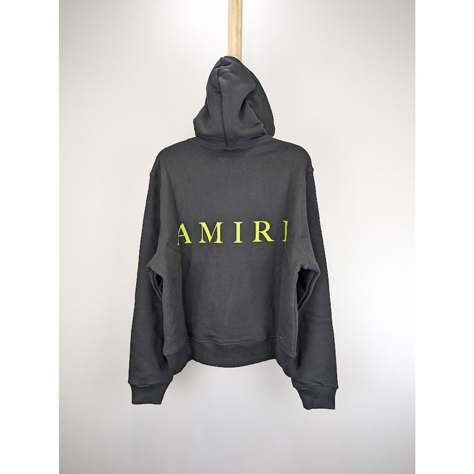 Amiri o1rshd1 Q:2 / MA Logo Hoodie in Black/Lime Size US S / EU 44-46 / 1 - 17 Thumbnail