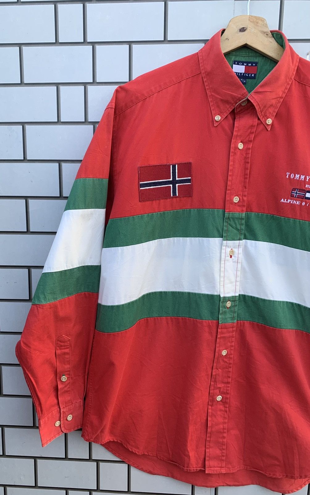 Tommy Hilfiger Vintage Tommy Hilfiger Button Ups Shirts Multicolour Size US M / EU 48-50 / 2 - 6 Thumbnail