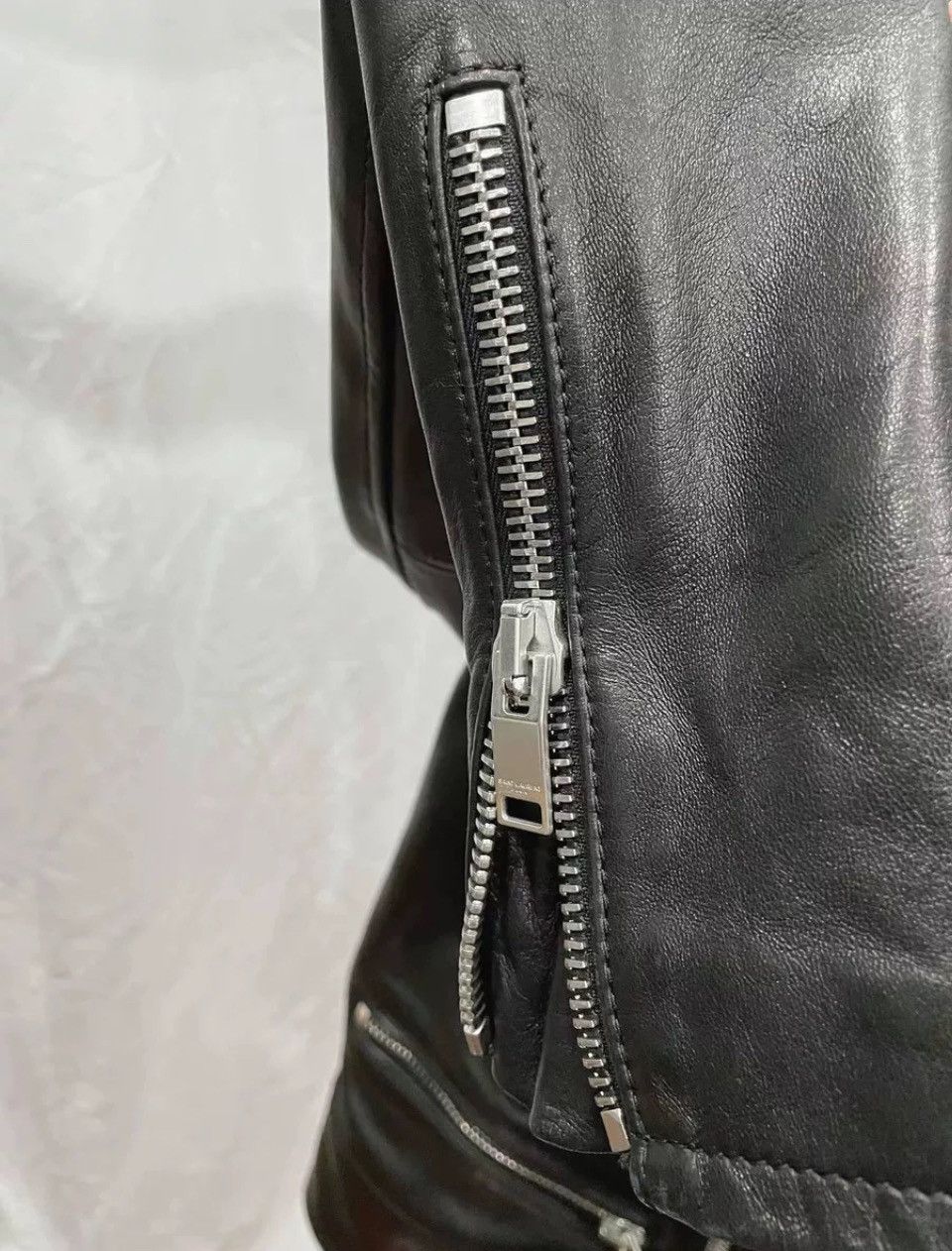 Saint Laurent Paris Saint Laurent Paris Sheepskin motorcycle leather jacket Size US S / EU 44-46 / 1 - 5 Thumbnail
