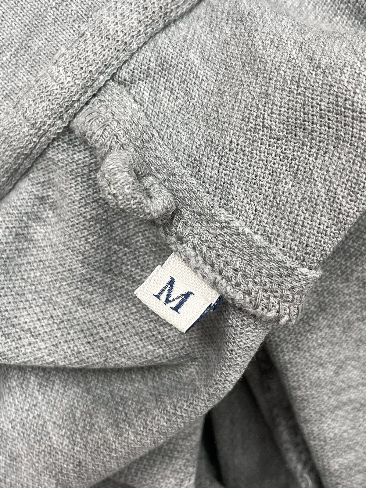 Moncler Moncler Maglia Polo Manica Corta Grey Logo T-Shirt – Size M Size US M / EU 48-50 / 2 - 12 Thumbnail