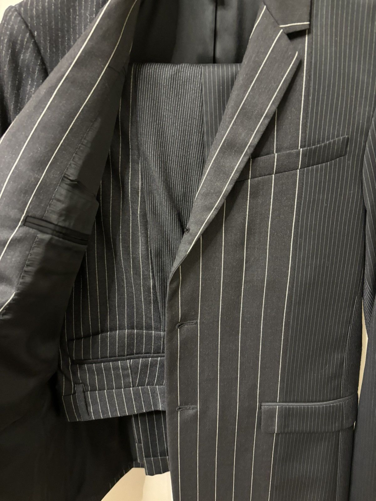Dior Dior Homme fw14 Multi-Stripe suits Size 44R - 2 Thumbnail