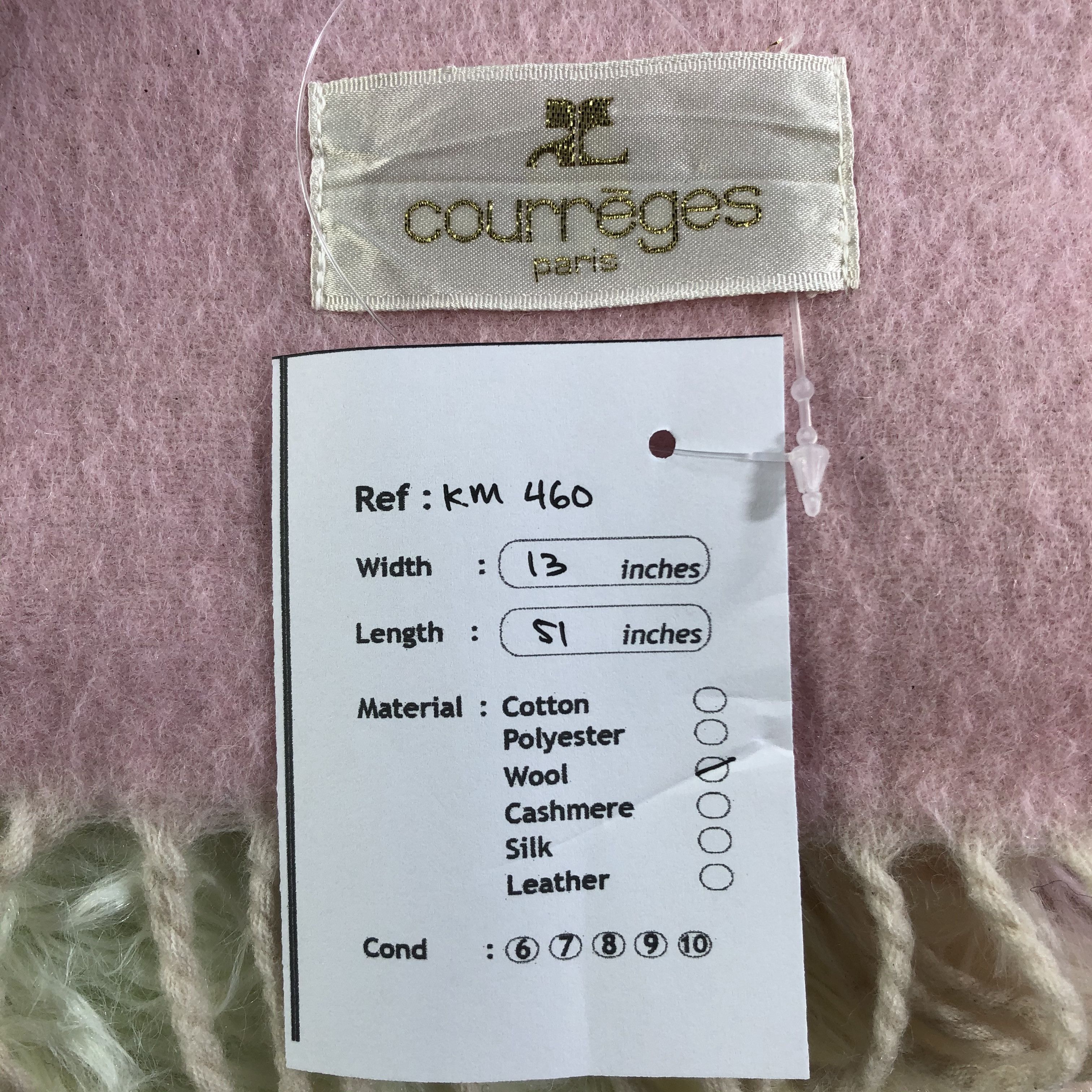Courreges Courreges Scarf / Muffler / Neckwear - KM460 Size ONE SIZE - 6 Thumbnail