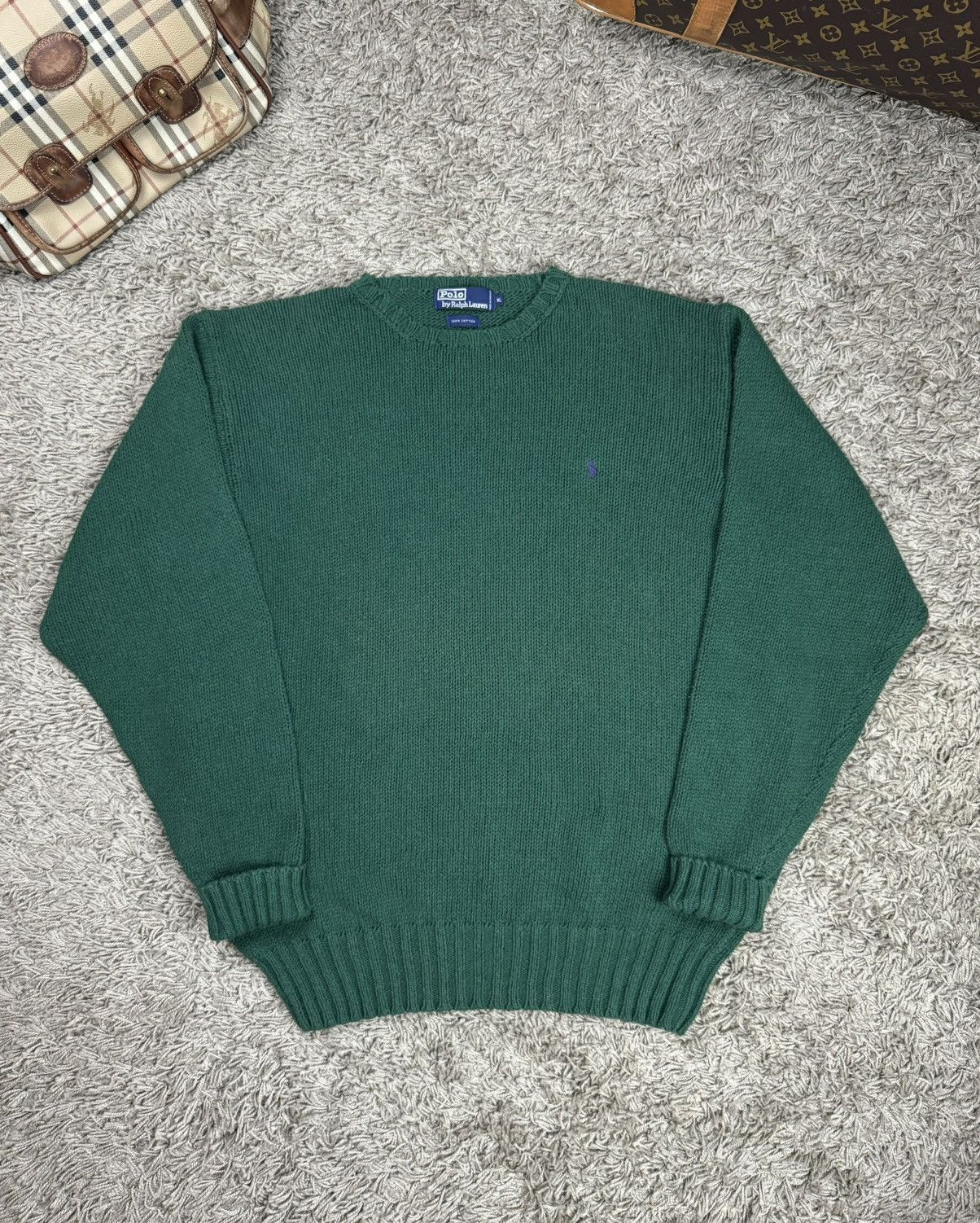 Polo Ralph Lauren Vintage sweater Polo Ralph Lauren original old money item Size US XL / EU 56 / 4 - 1 Thumbnail