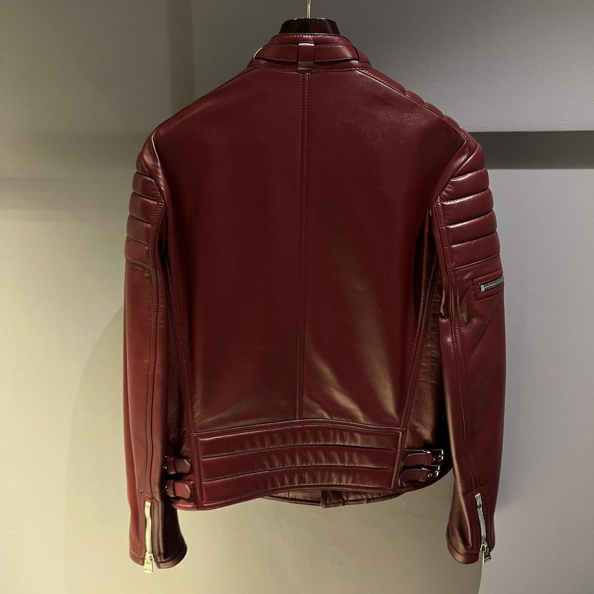 Tom Ford Tom Ford Leather Jacket in Large Size US L / EU 52-54 / 3 - 3 Thumbnail