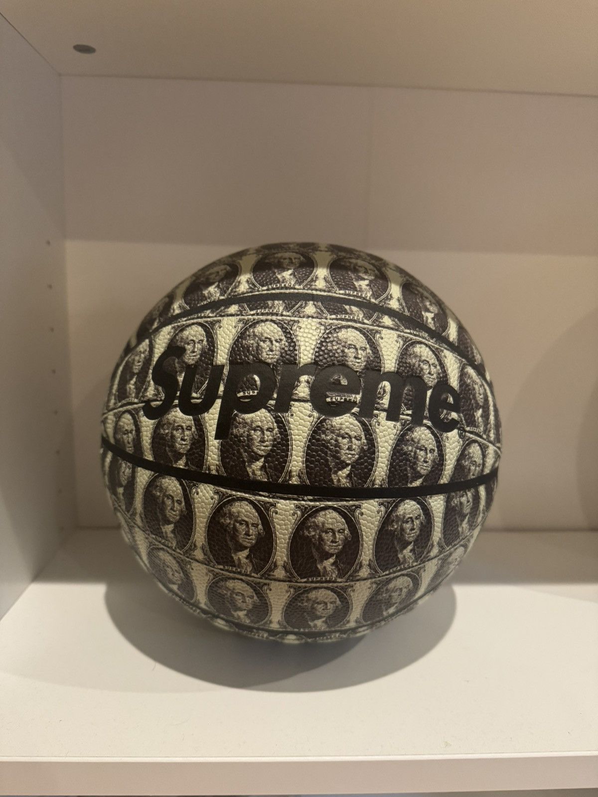 Supreme Spalding Washington Money Basketball