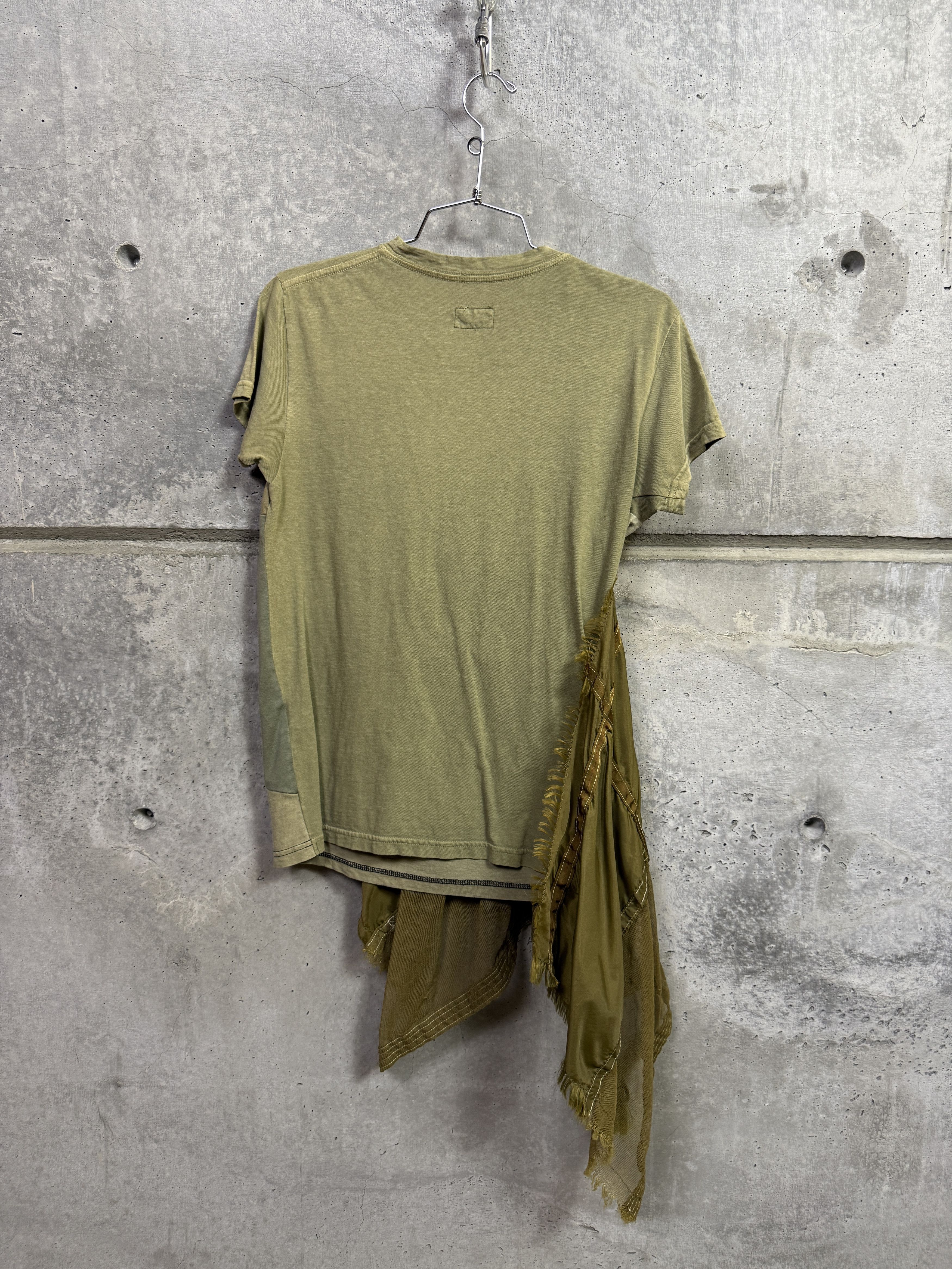 Kapital Kountry Kapital Kountry Draped Patchwork Tee Size S / US 4 / IT 40 - 2 Thumbnail