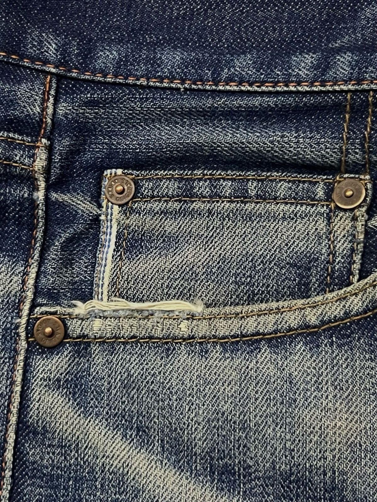 Adidas Vintage Adidas Originals Selvedge Denim Jeans 13.25oz | W35 Size US 35 - 9 Thumbnail