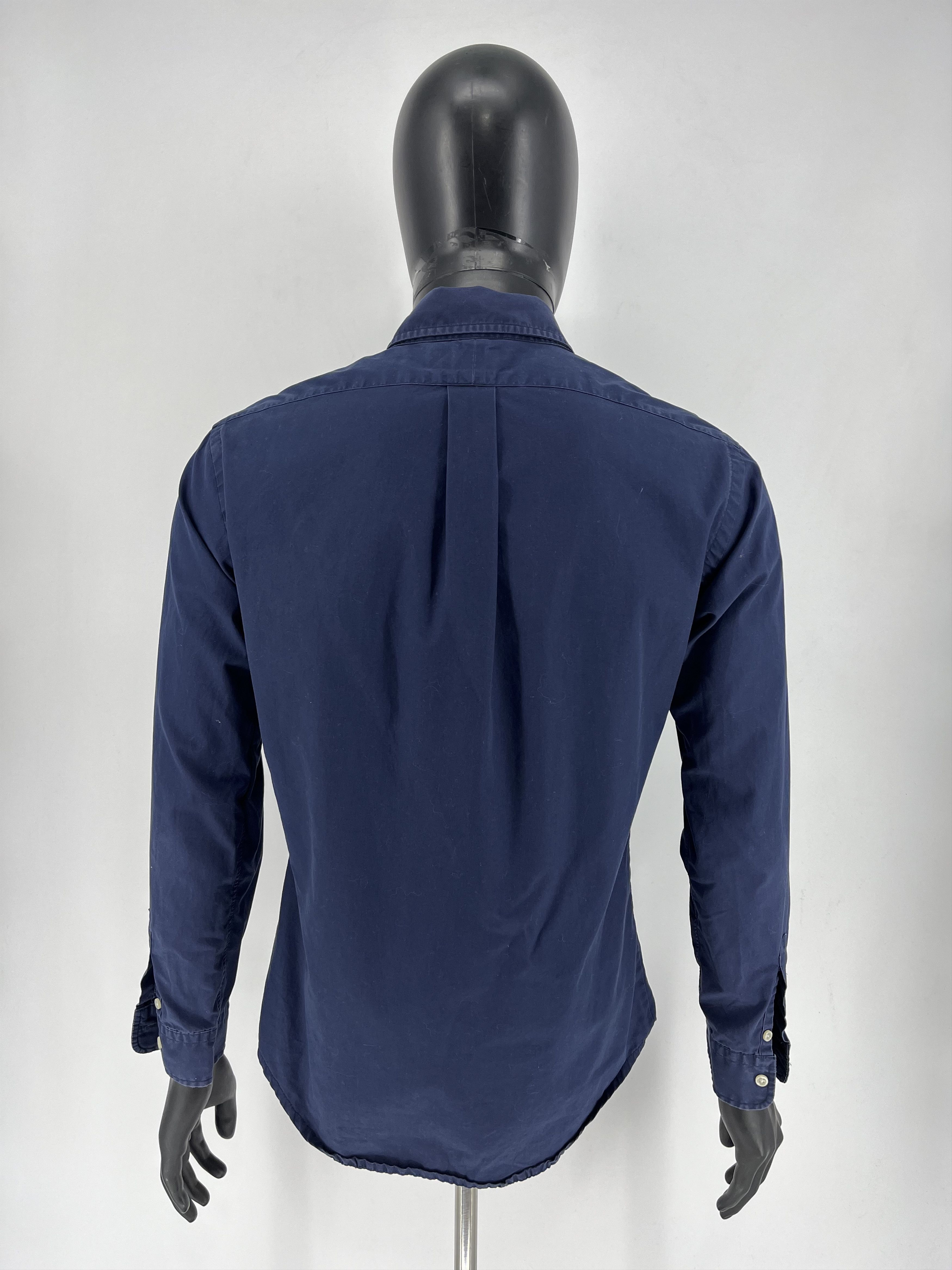 Polo Ralph Lauren Vintage Navy Shirt Polo Ralph Lauren Size M Rare Size US M / EU 48-50 / 2 - 7 Thumbnail