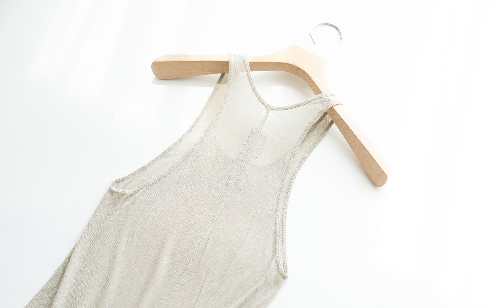Rick Owens Rick Owens 16SS CYCLOPS BASIC RIB TANK Pearl size:S Size US S / EU 44-46 / 1 - 7 Thumbnail