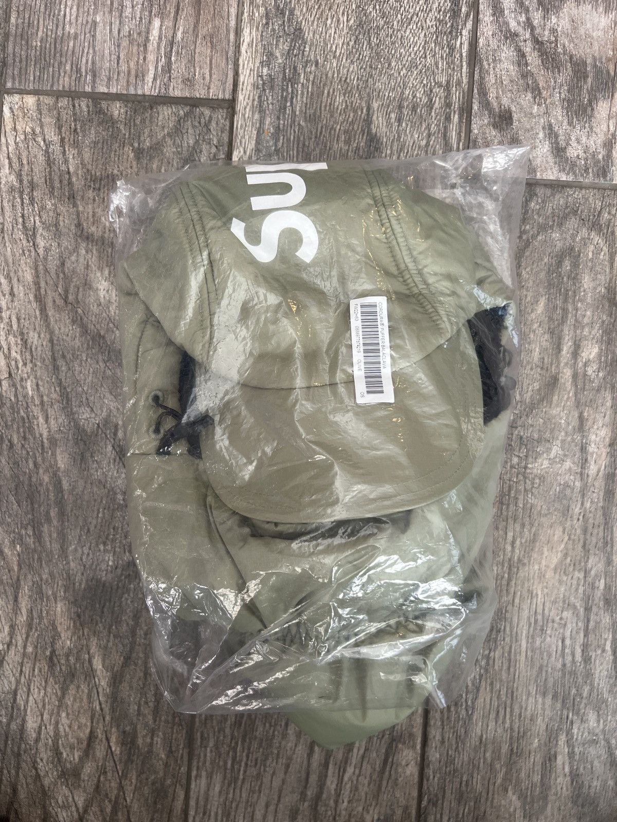 Supreme Supreme Codura Puffer Balaclava Light Olive Size ONE SIZE - 5 Thumbnail