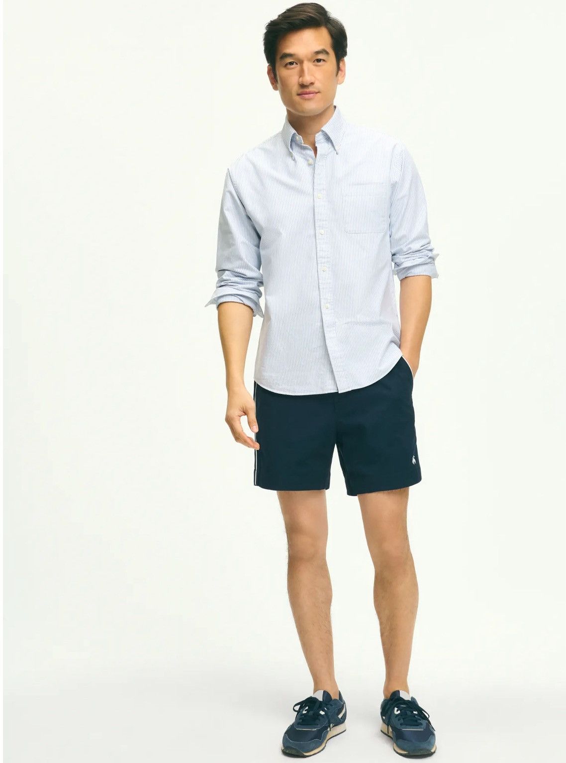 Brooks Brothers Brooks Brothers Cotton Tennis Shorts Blue Size 28 $118 Size US 28 / EU 44 - 8 Thumbnail