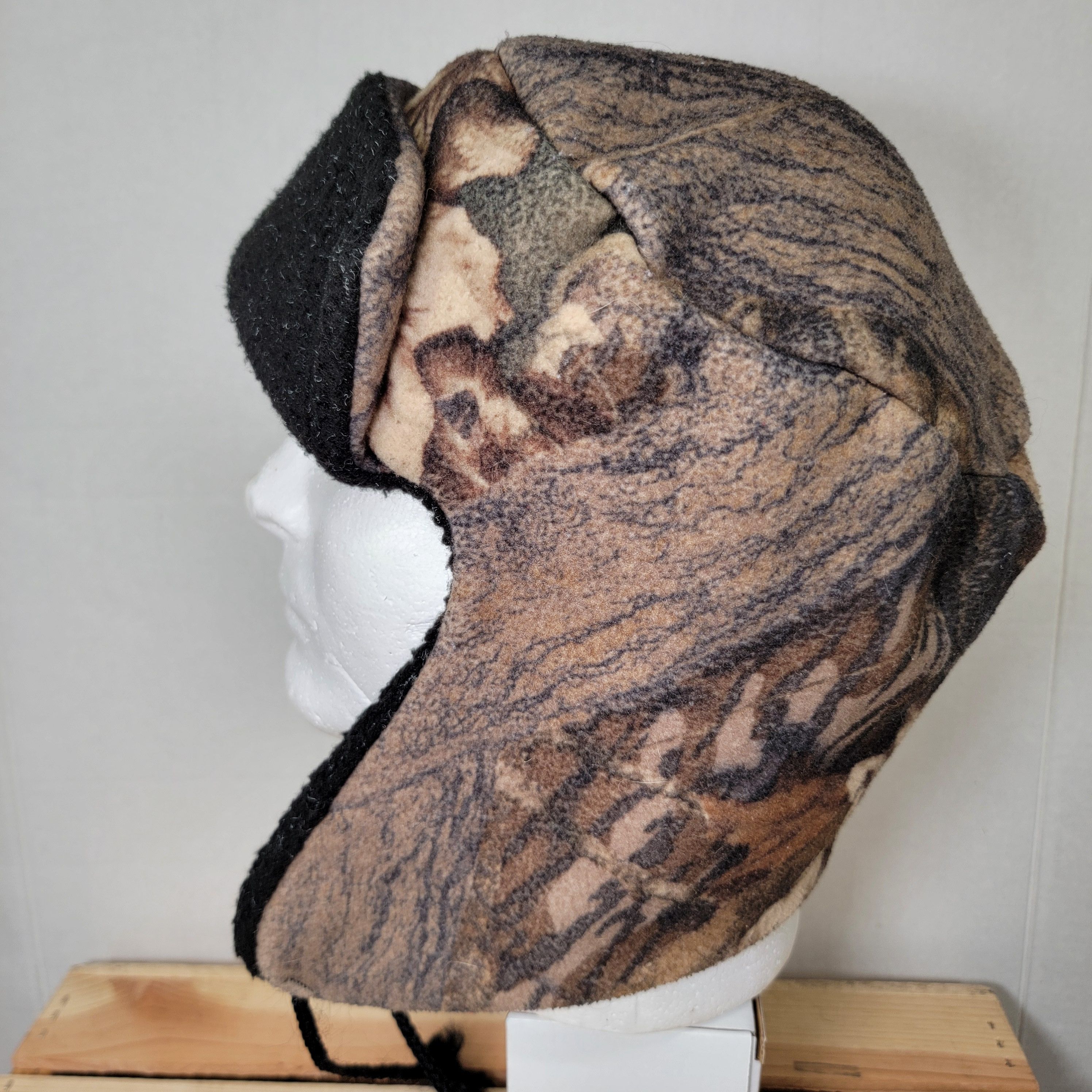 Other Men's Camo Fleece Trapper Hat - Size Large Size ONE SIZE - 4 Thumbnail