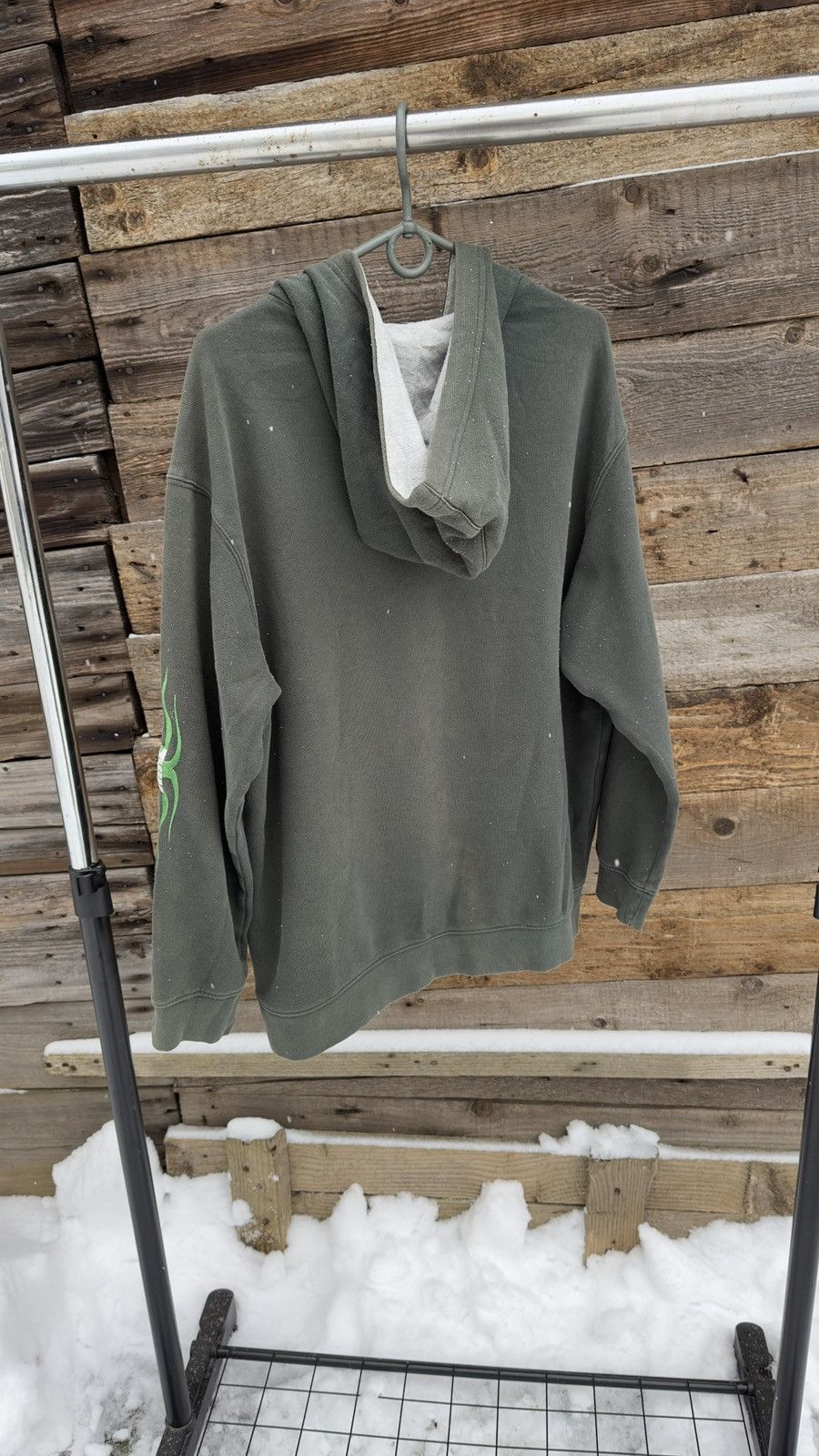 Nike Nike Vintage Hoodie Big Logo Avant Garde Washed Boxy Japanes Size US S / EU 44-46 / 1 - 8 Thumbnail